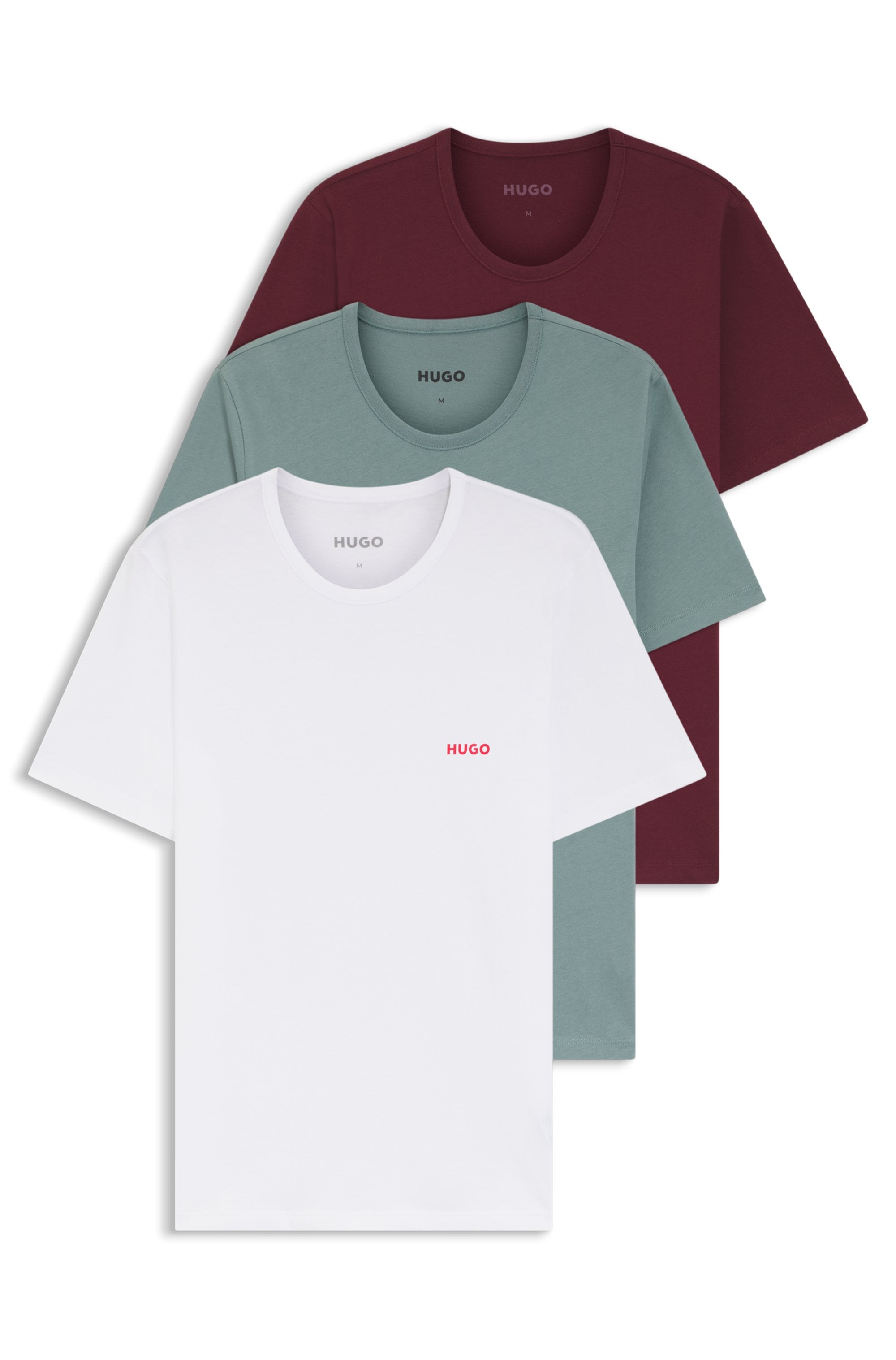 HUGO Underwear T-Shirt "RN TRIPL" Packung, 3 Stk. tlg. mit Rundhalsausschni günstig online kaufen