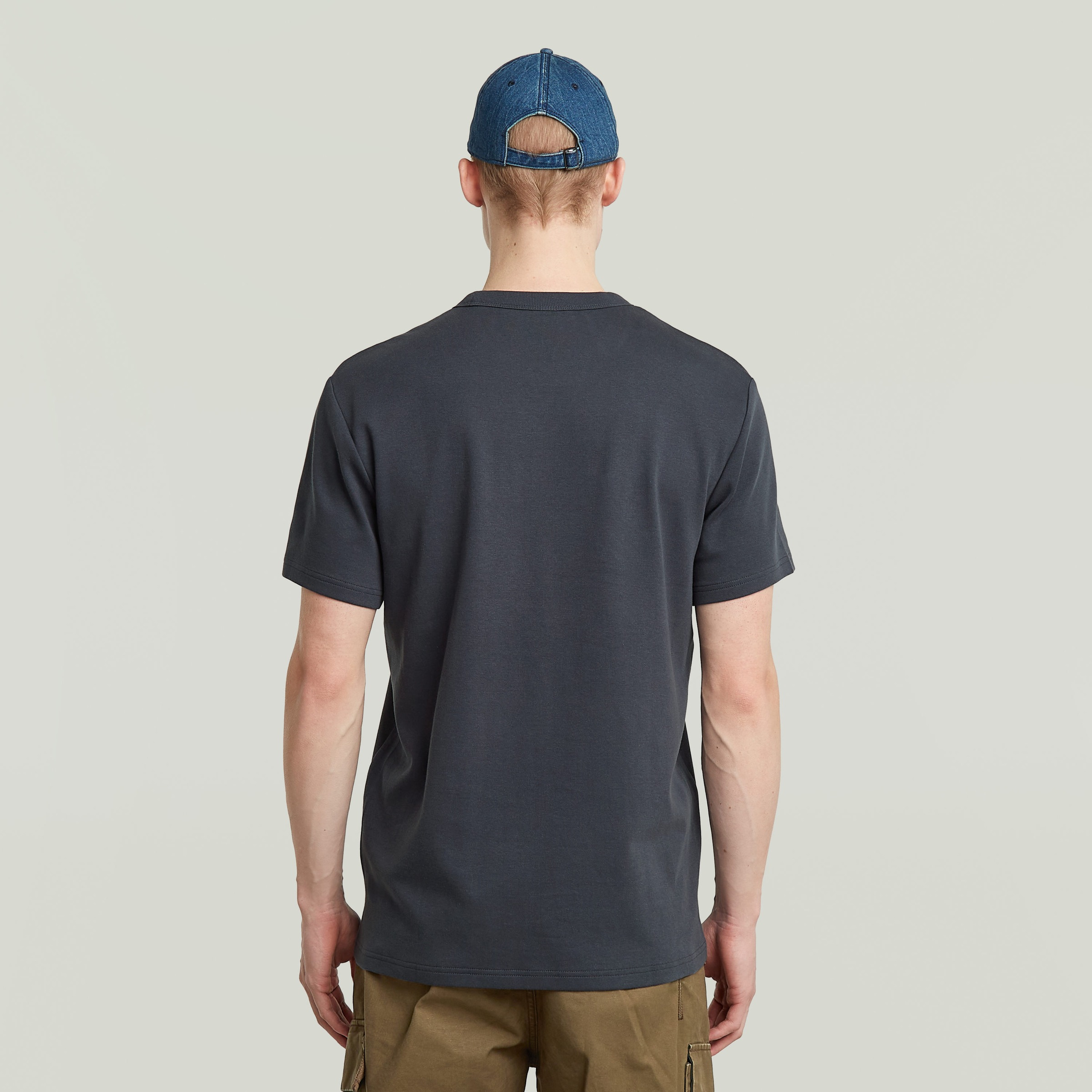 G-STAR T-Shirt "Nifous", Rundhals, mit Rippeinsatz günstig online kaufen