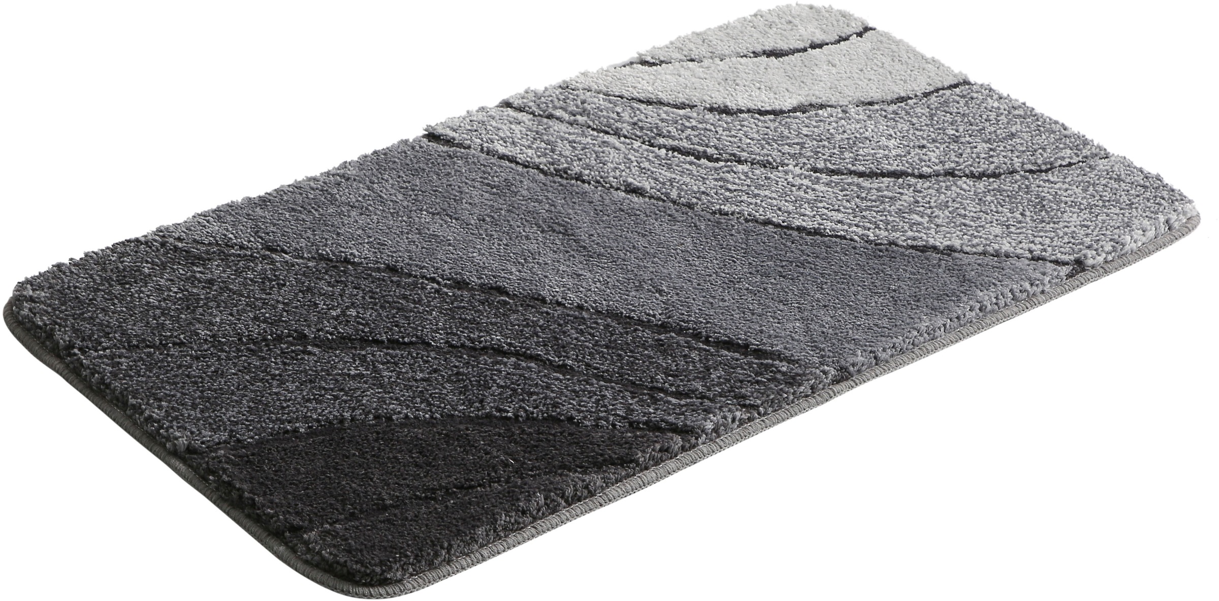 my home Badematte "Josie, Badvorleger, Badezimmer Teppich" Höhe 20 mm rutsc günstig online kaufen