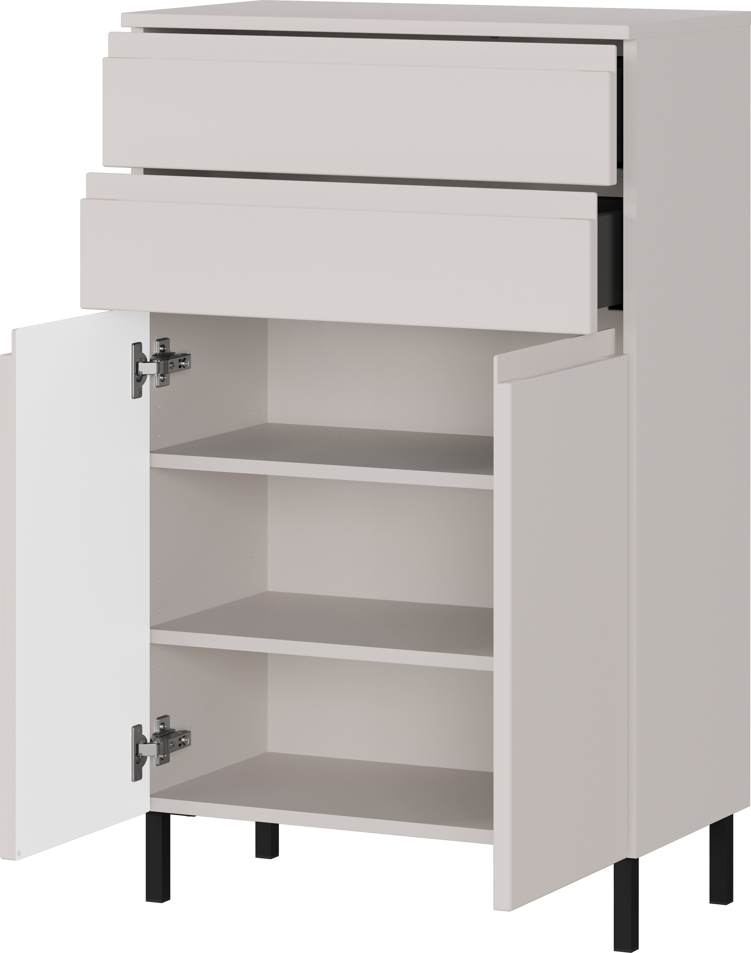 GERMANIA Badmöbel-Set »Scantic«, (5 St.), mehrteiliges Set mit kleinem Waschbeckenunterschrank