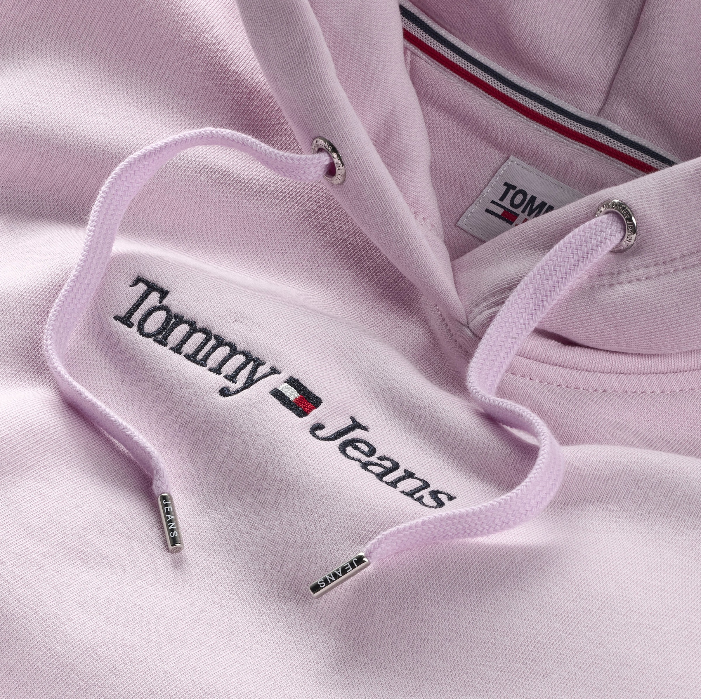 Tommy Jeans Sweatshirt »TJW REG SERIF LINEAR HOODIE« mit Tommy Jeans Logo-Schriftzug