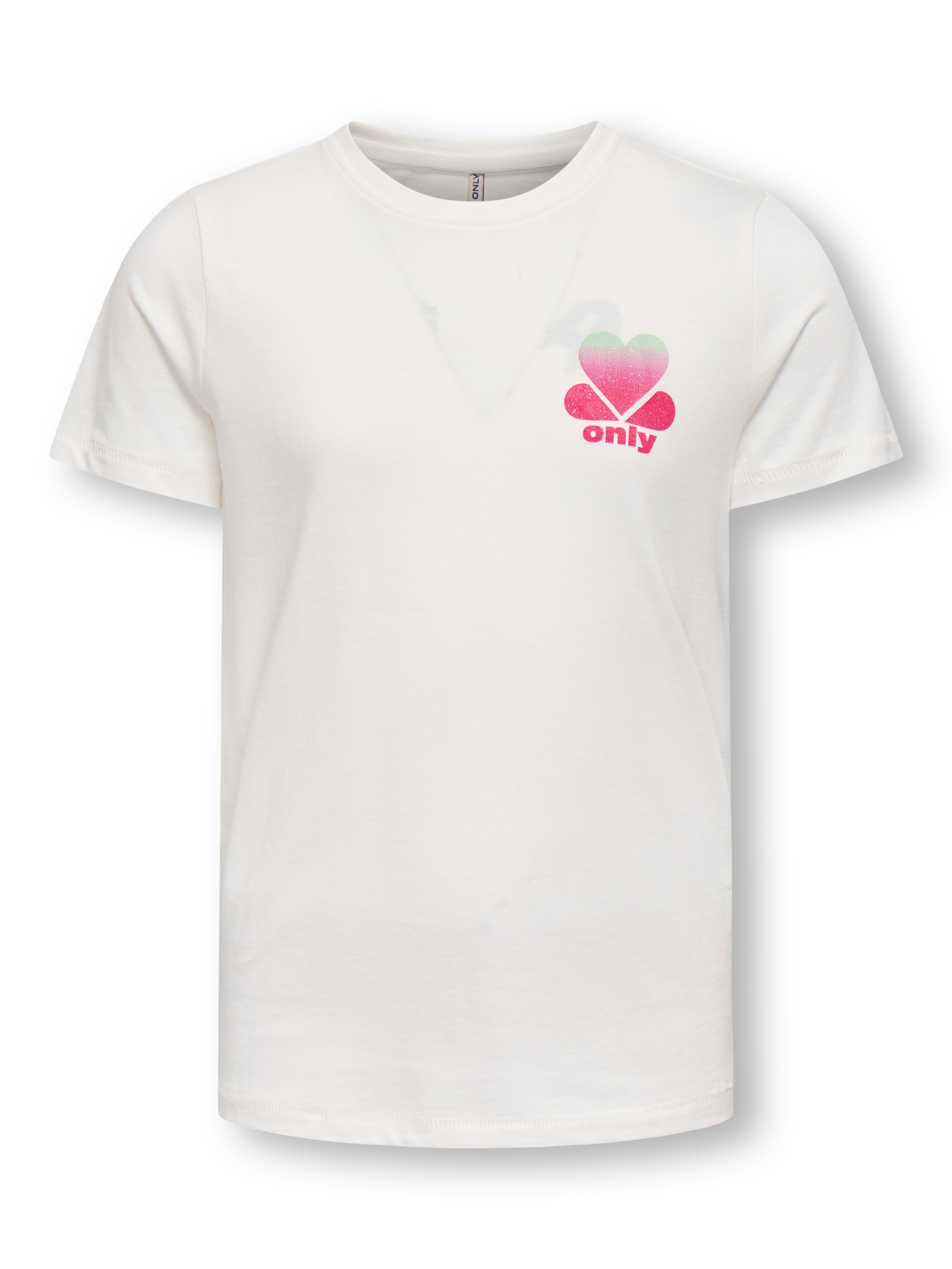 KIDS ONLY T-Shirt »KOGNANA LIFE S/S TOP FR ZA JRS« Baumwolle, regular fit