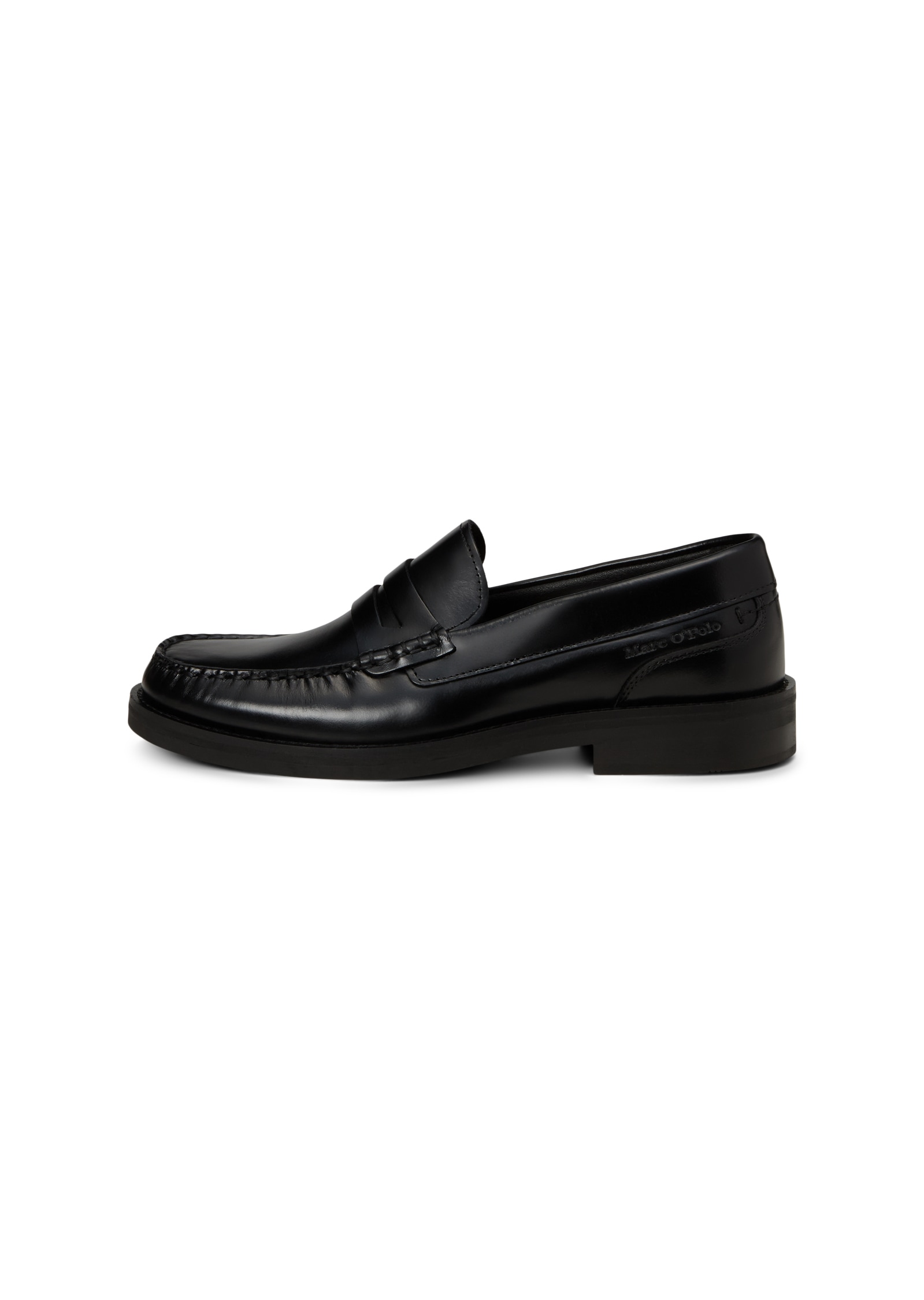 Marc O'Polo Loafer »aus poliertem Rindleder«