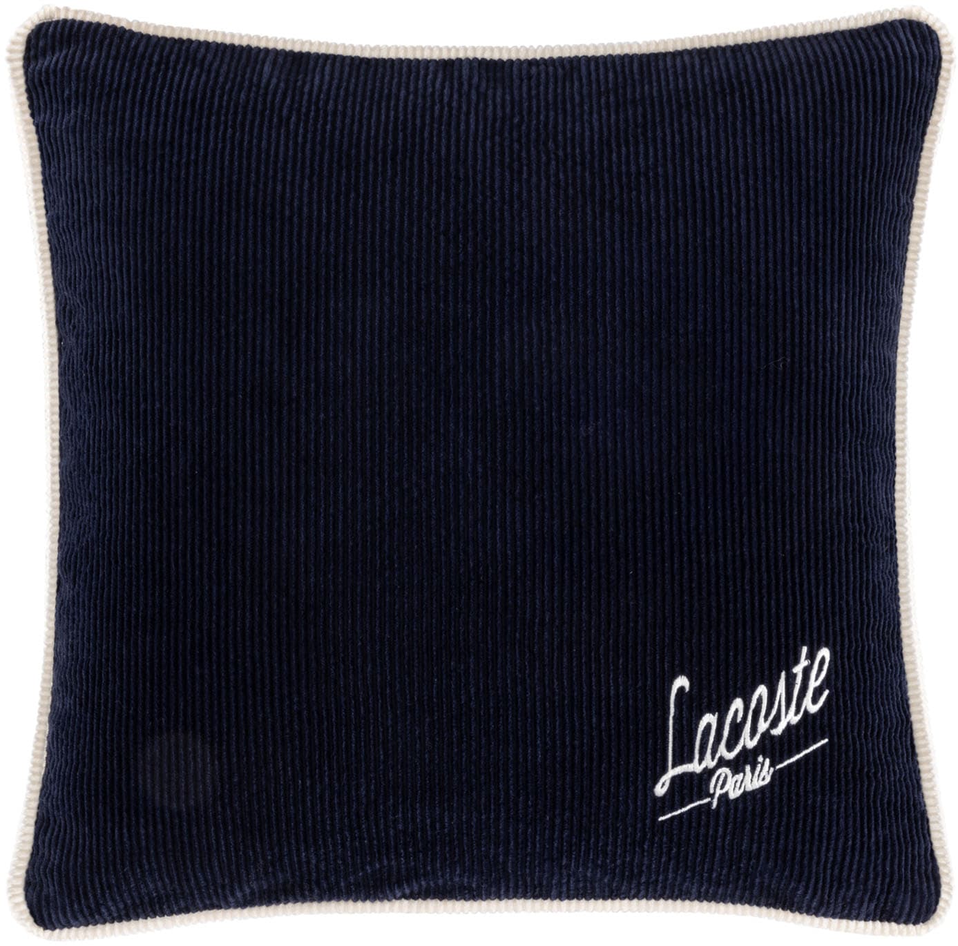 Lacoste Dekokissen "LVETVET" Gesticktes Logo auf der Vorderseite