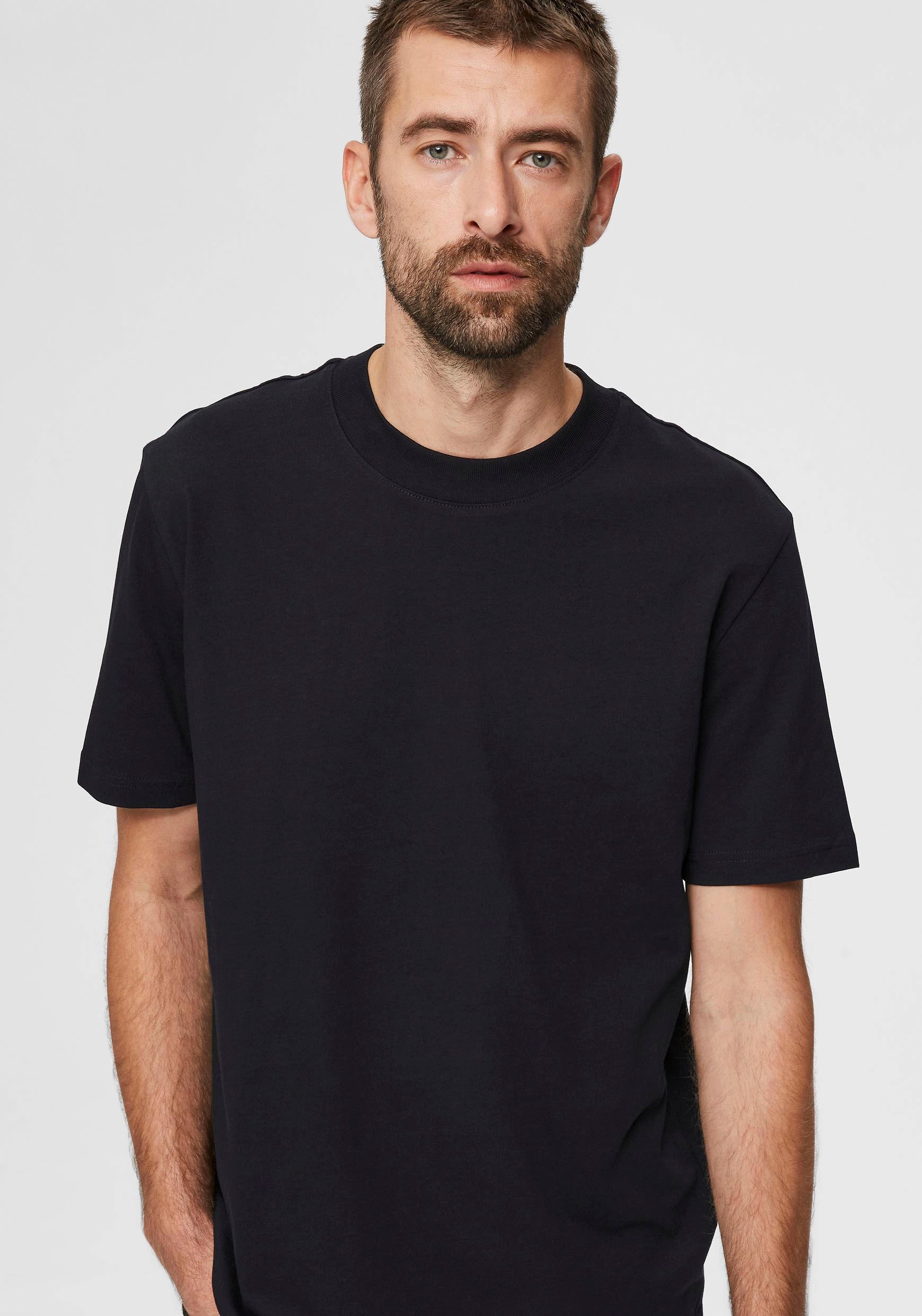 Thumbnail - SELECTED Rundhalsshirt "SLHCOLMAN SS O-NECK TEE NOOS"