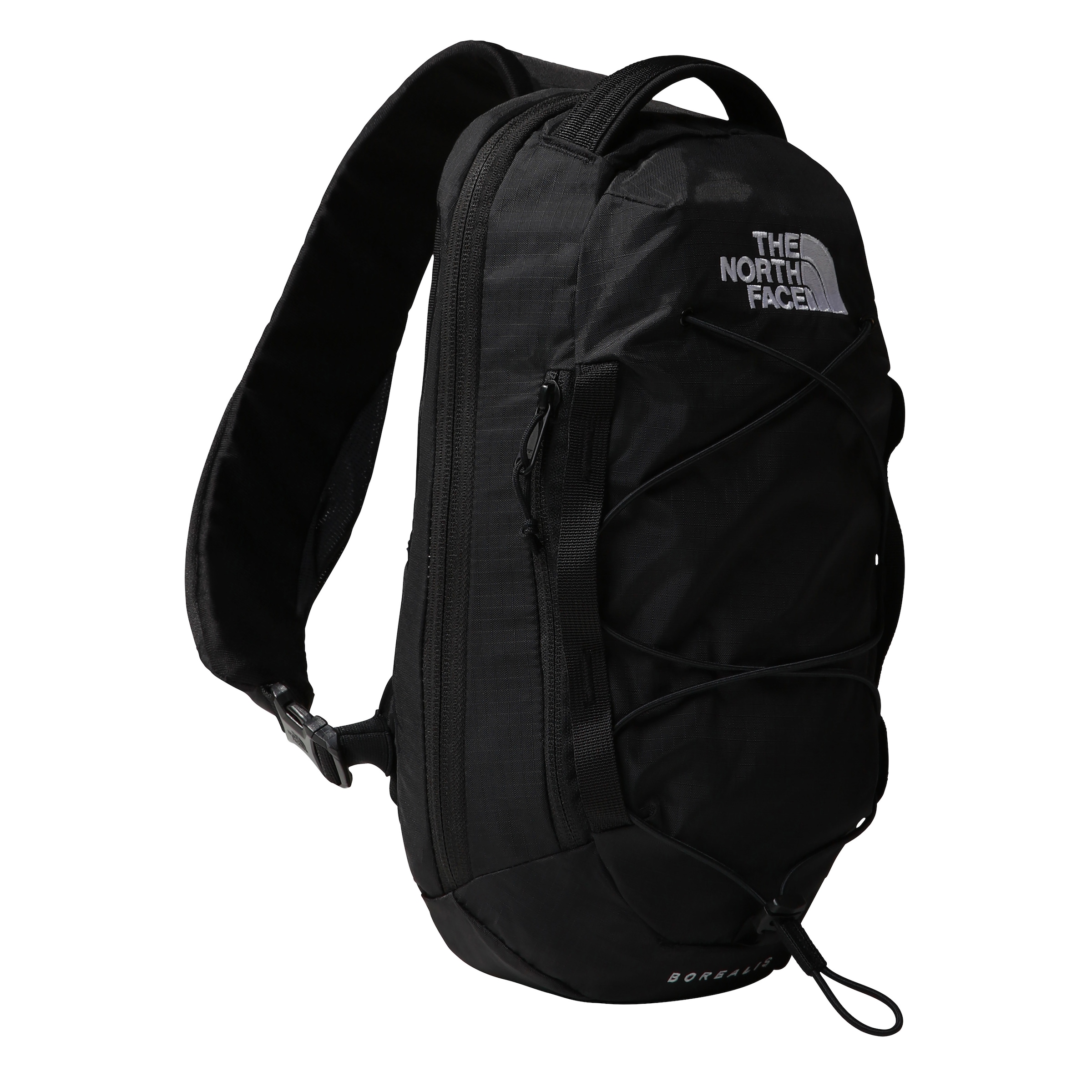 THE NORTH FACE Umhängetasche "Borealis Umhängetasche", weiß, Taschen, mit Bungee-Aufbewahrungssystem, mit separater Trinkflaschentasche