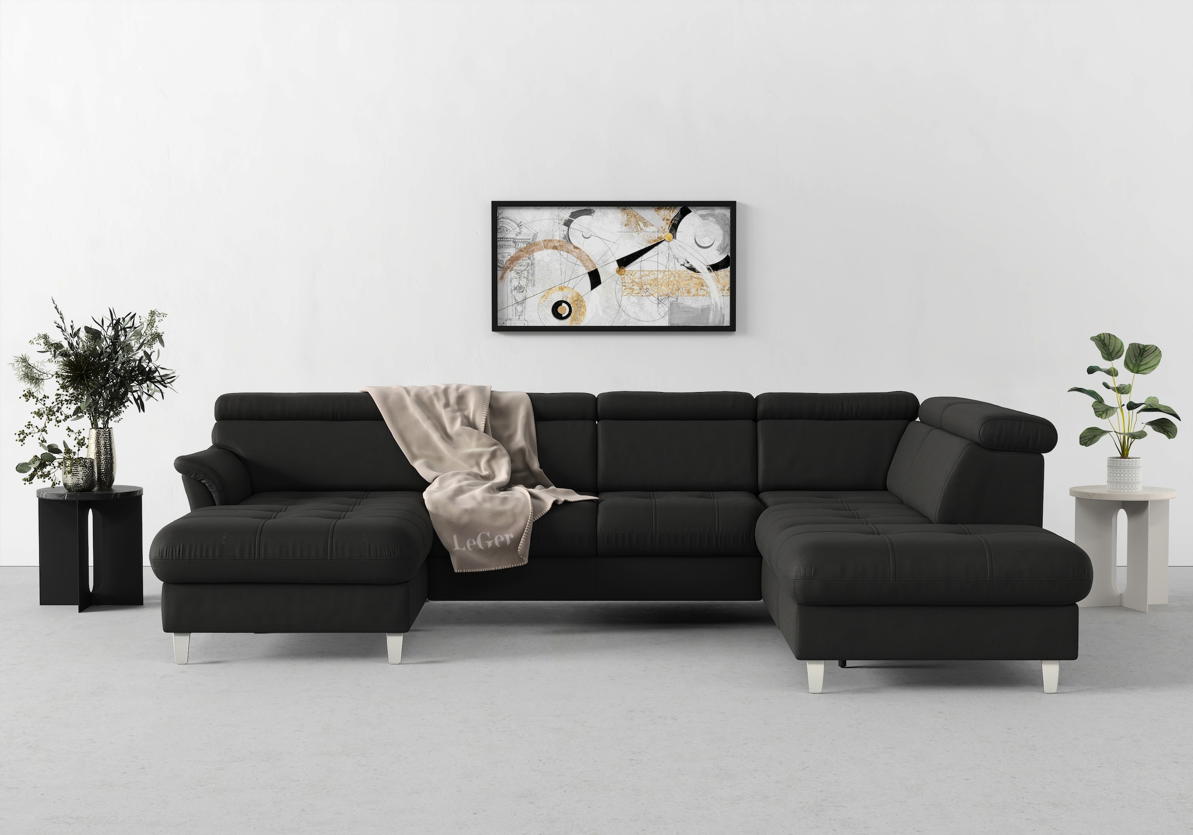  Sit&more sofa »Marano U-Form« su Kopft...
