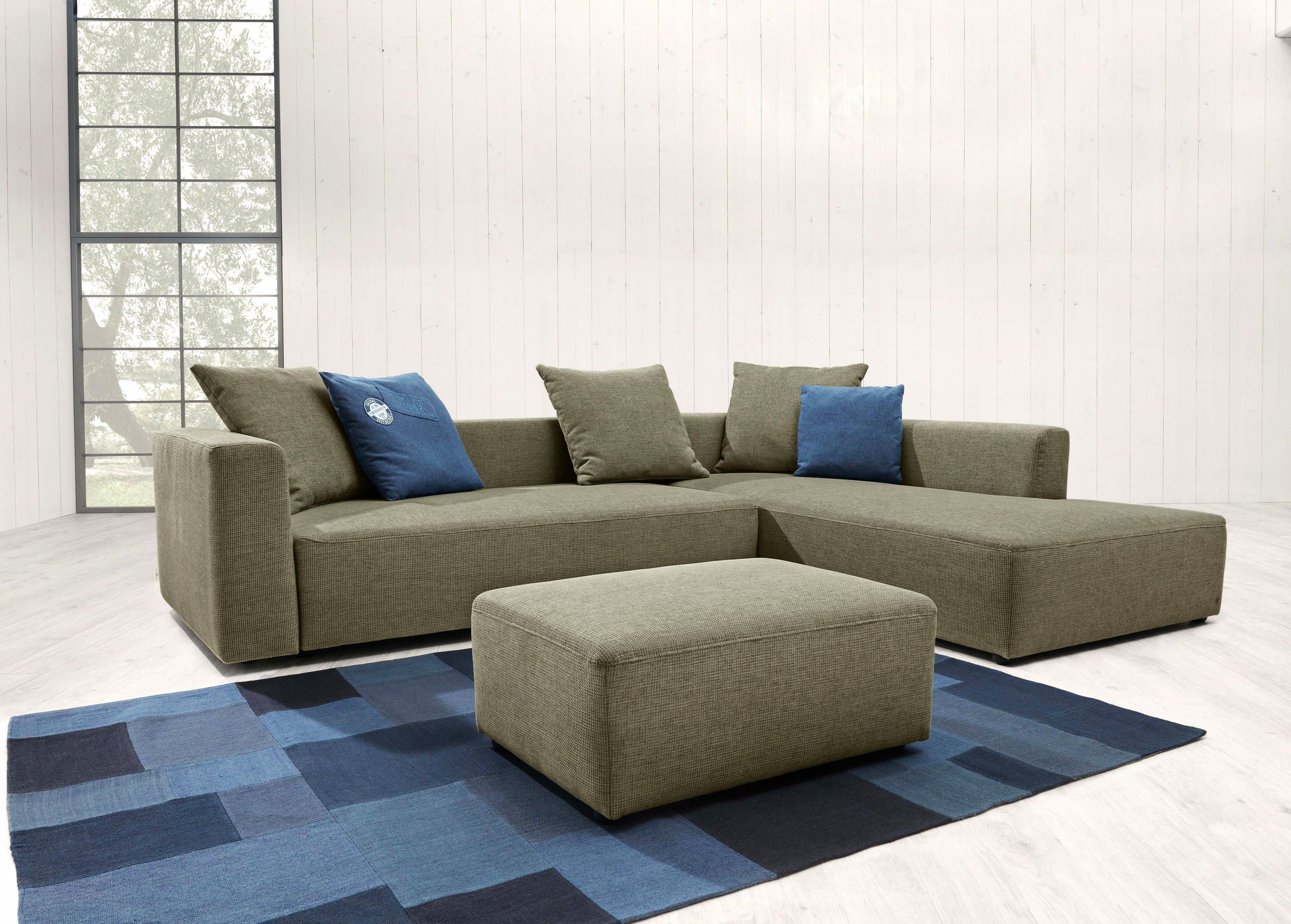 TOM TAILOR HOME Hockerbank »HEAVEN CASUAL/STYLE«, aus der COLORS COLLECTION, Breite 109 cm