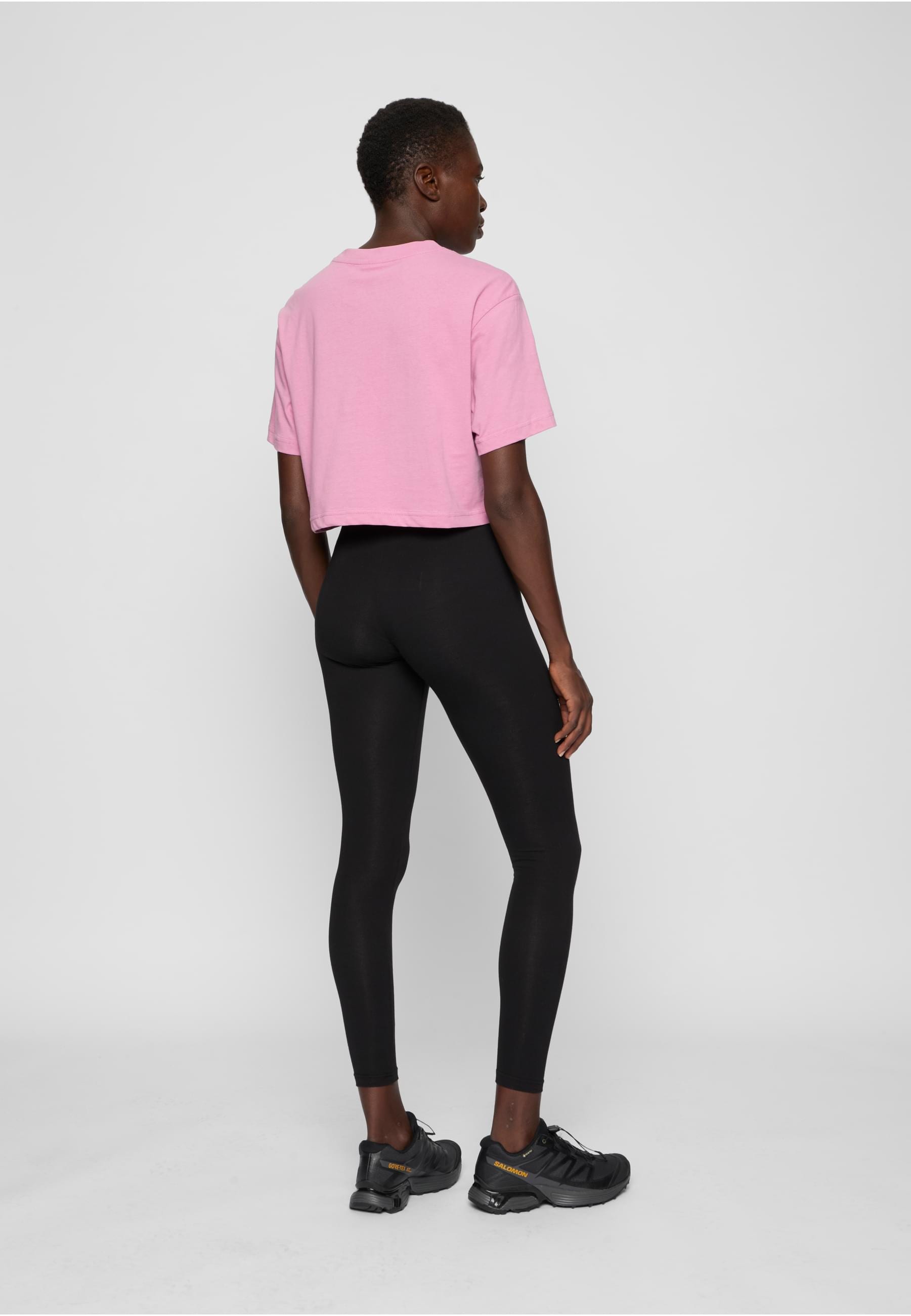 URBAN CLASSICS Leggings »Urban Classics Damen Ladies Logo Leggings«, (1 tlg.)