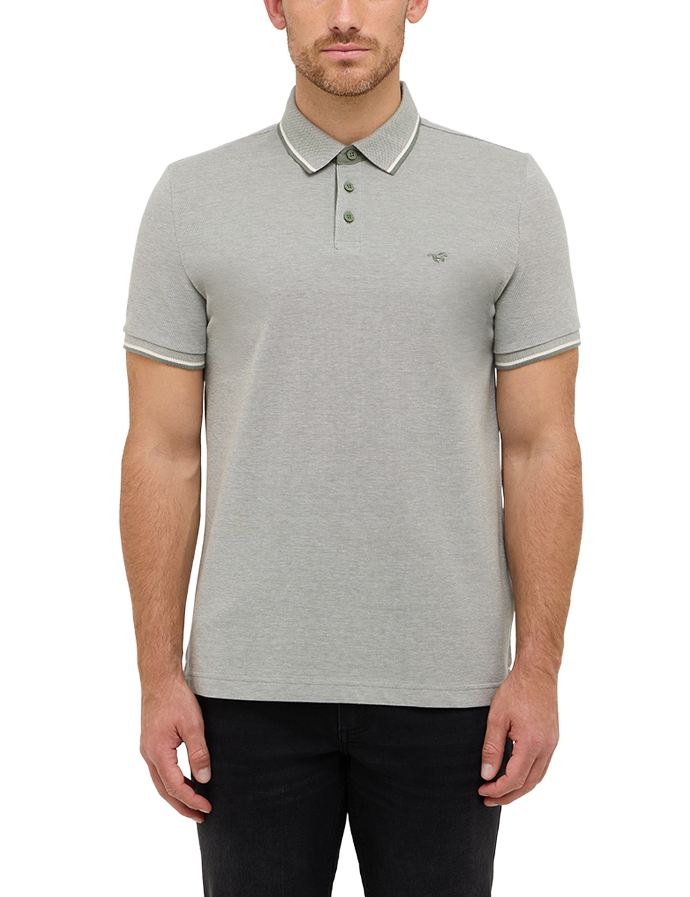 MUSTANG Kurzarmshirt "Herren Style Palco" günstig online kaufen