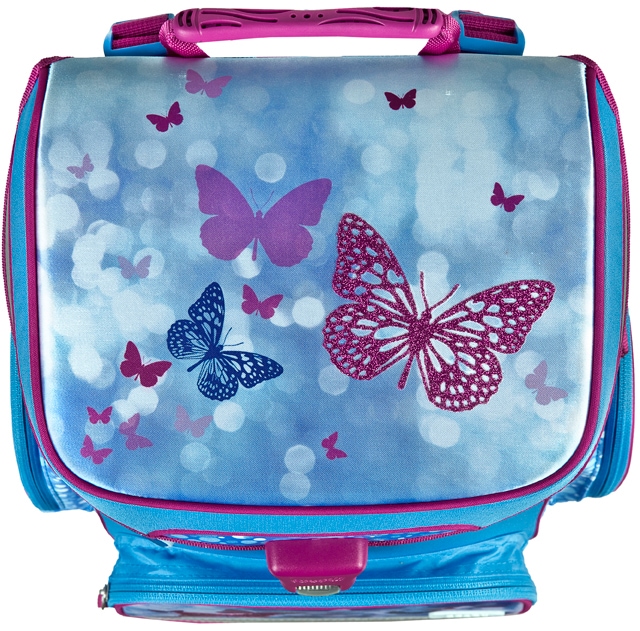 Scooli Schulranzen »EasyFit, Fly & Sparkle«, Reflektoren