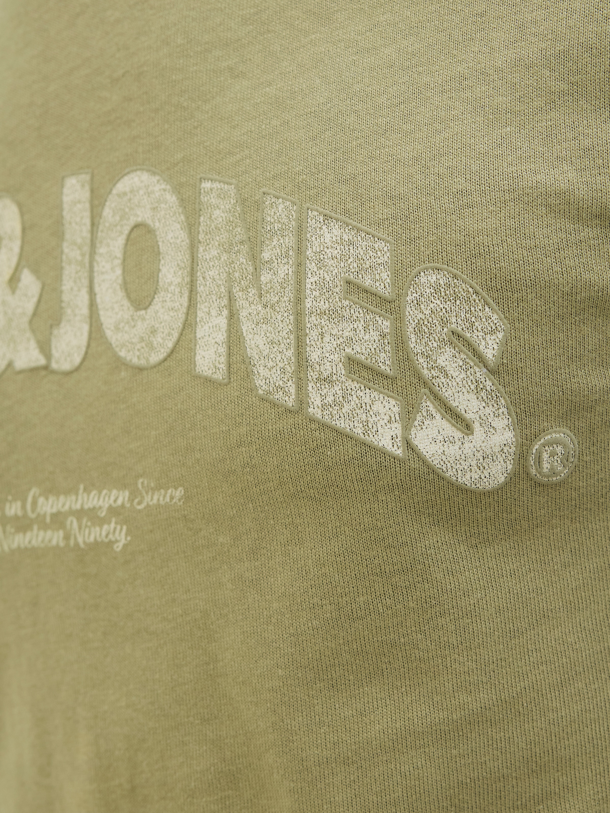 Jack & Jones T-Shirt »JORALMERIA BOLD BRANDING TEE SS CN«, mit Logo Druck