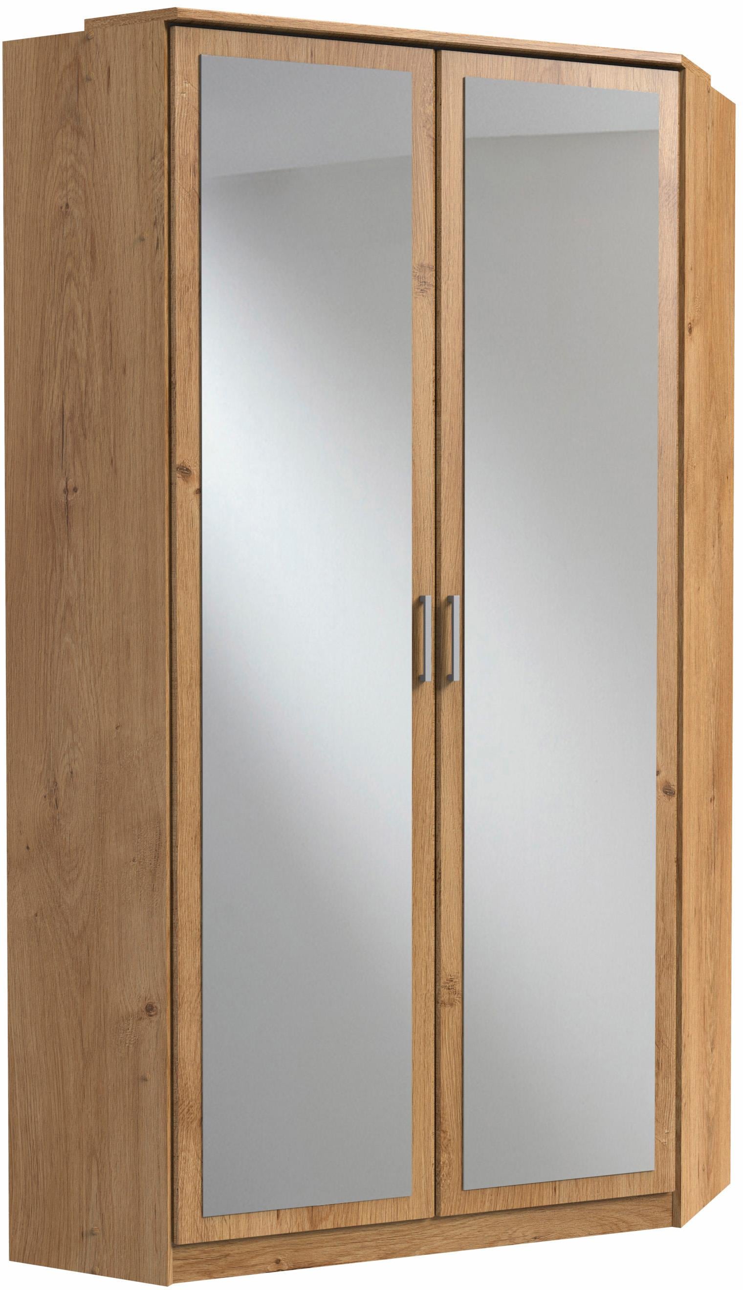 Wimex Eckkleiderschrank »Click«, mit 2 Spiegeltüren