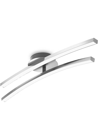 LED Deckenleuchte »BK_DL1411 LED-Deckenlampe, Schwenkbar, Aluminum gebürstet, 12W«, 2...