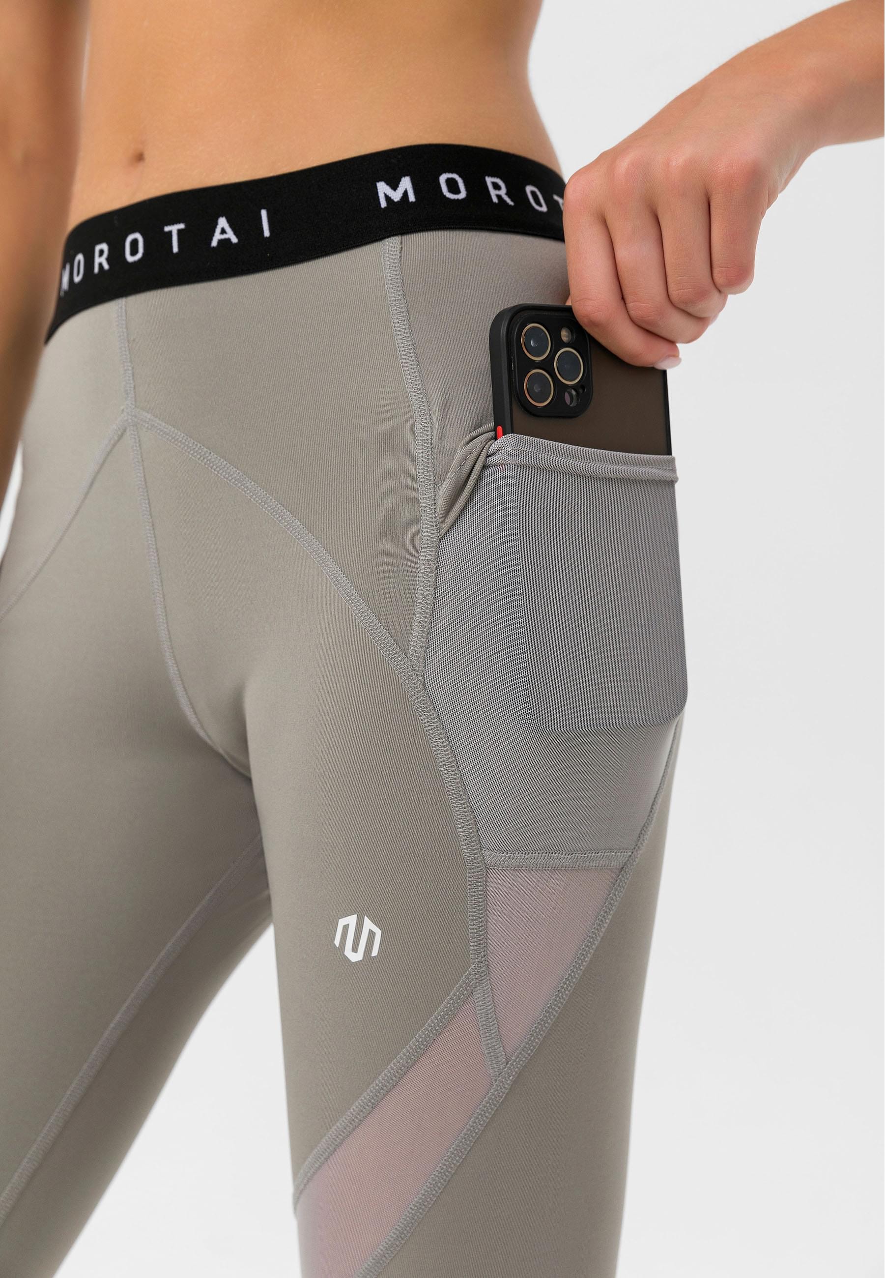 MOROTAI Leggings »MOROTAI Damen Morotai Mesh Performance Tights«, (1 tlg.)