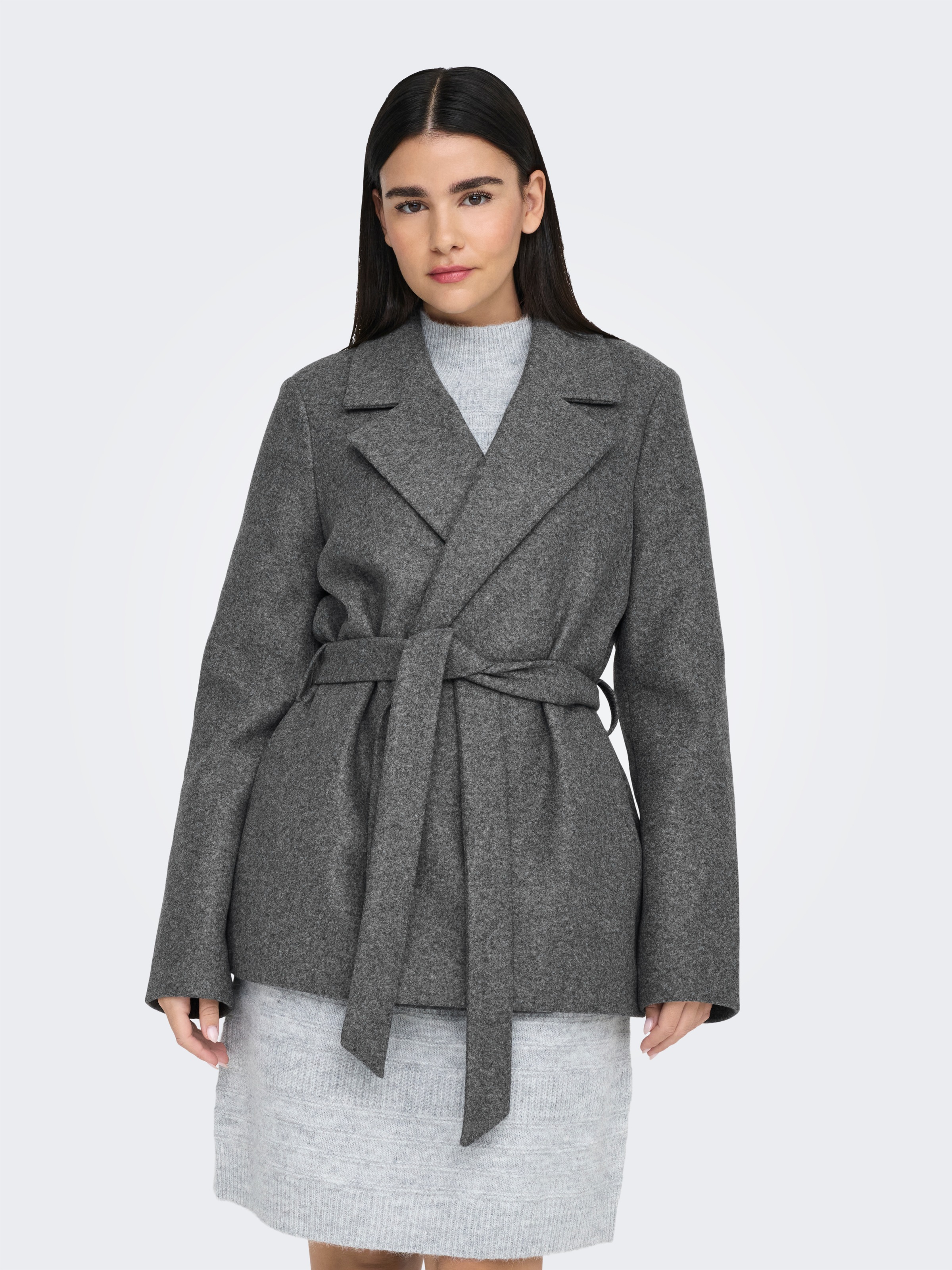 ONLY Kurzmantel "ONLALVILDA LIFE SHORT WRAP COAT OTW" günstig online kaufen