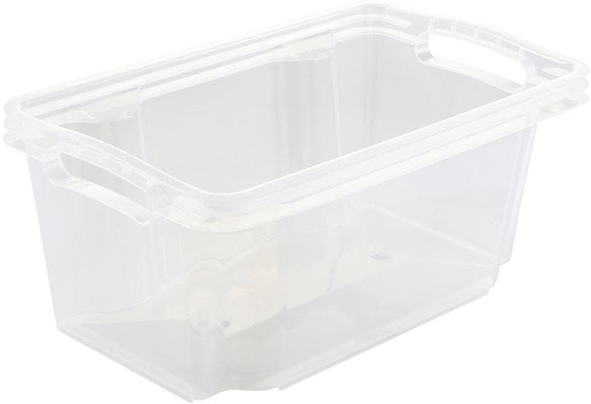 keeeper Organizer »franz«, (Set, 6 St.), Aufbewahrungsbox, 6,5 Liter, hochwertiger Kunststoff