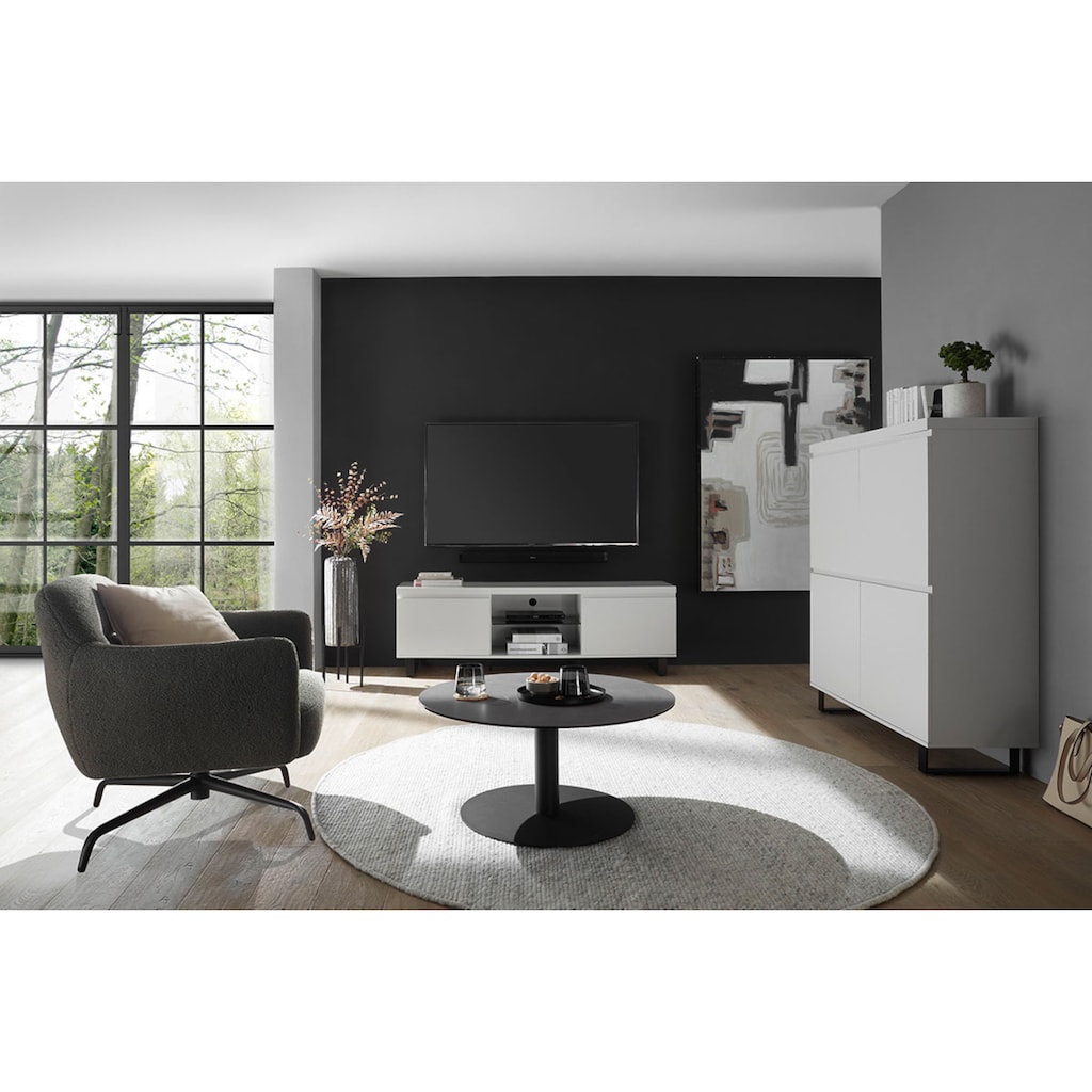 MCA furniture Loungesessel »TAJO Drehstuhl mit Armlehnen«, (1 St.), 360° drehbar