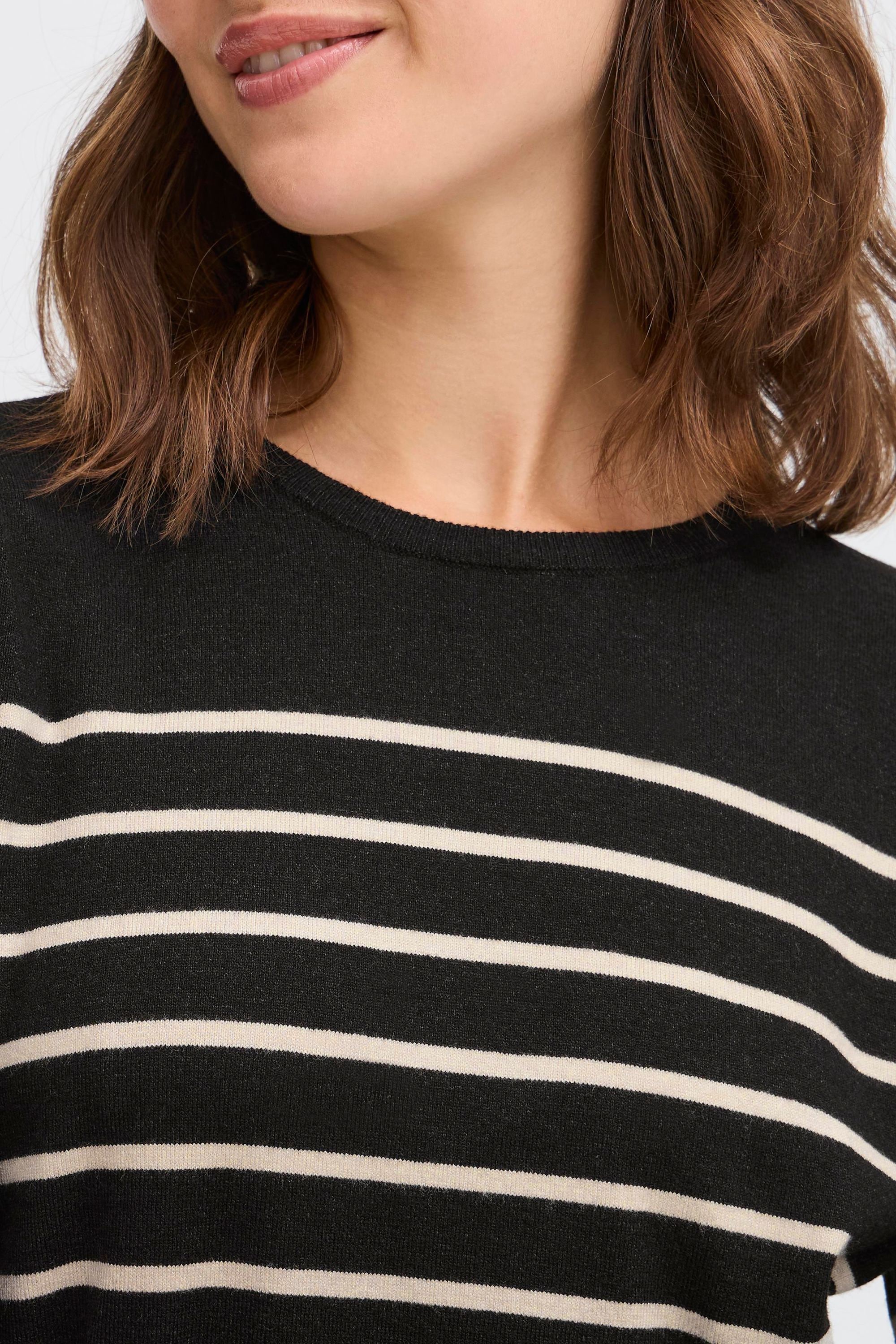 OXMO Strickfleece-Pullover »Strickpullover OXFKEANA«