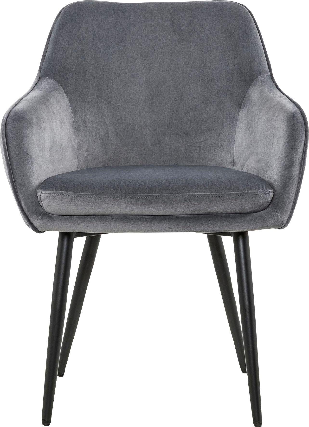 Thumbnail - SalesFever Armlehnstuhl "Komfortabler Esszimmerstuhl mit Stil" () mit Diamantsteppung auf der Rückseite