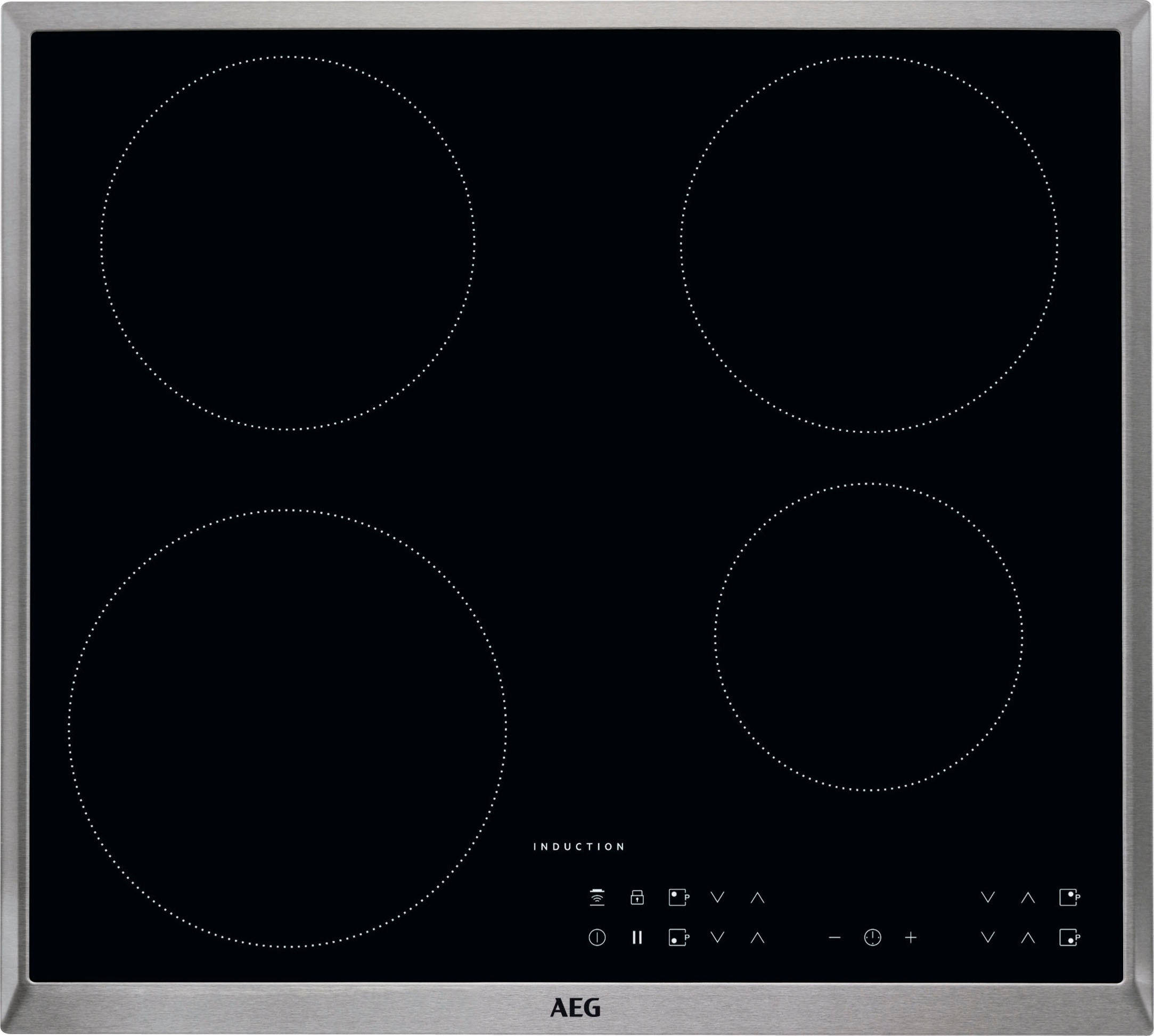 AEG Induktions-Kochfeld "IKB6430AXB" mit Hob²Hood - Funktion günstig online kaufen