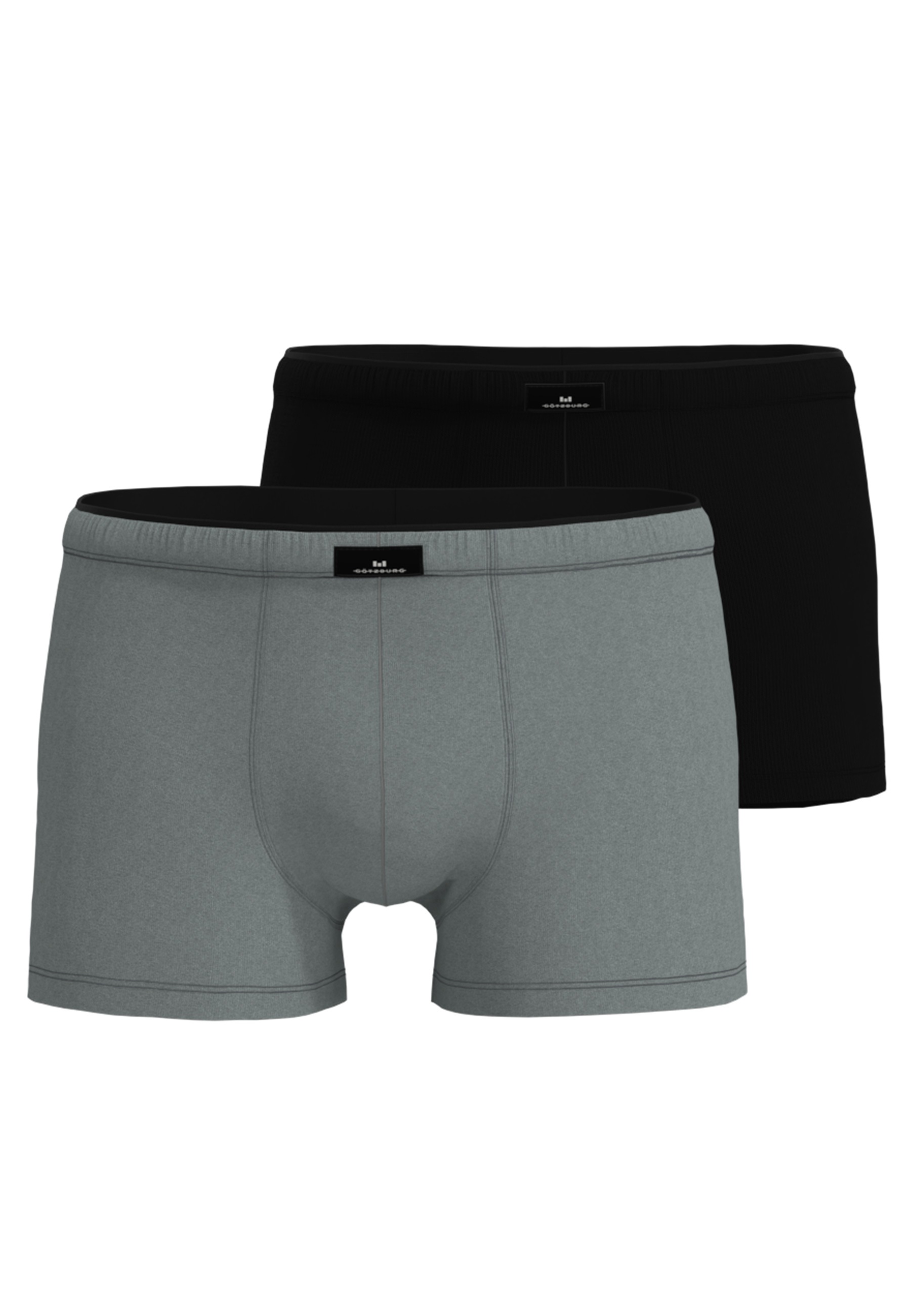 GÖTZBURG Retro Pants "X-Lastic" 2er Pack, eng, kurz, basic, mit Logo, Baumw günstig online kaufen