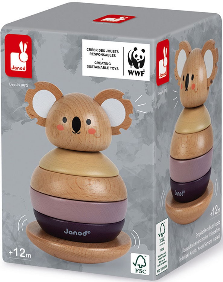 Janod Stapelspielzeug »WWF® Koala«, FSC®- schützt Wald - weltweit | BAUR