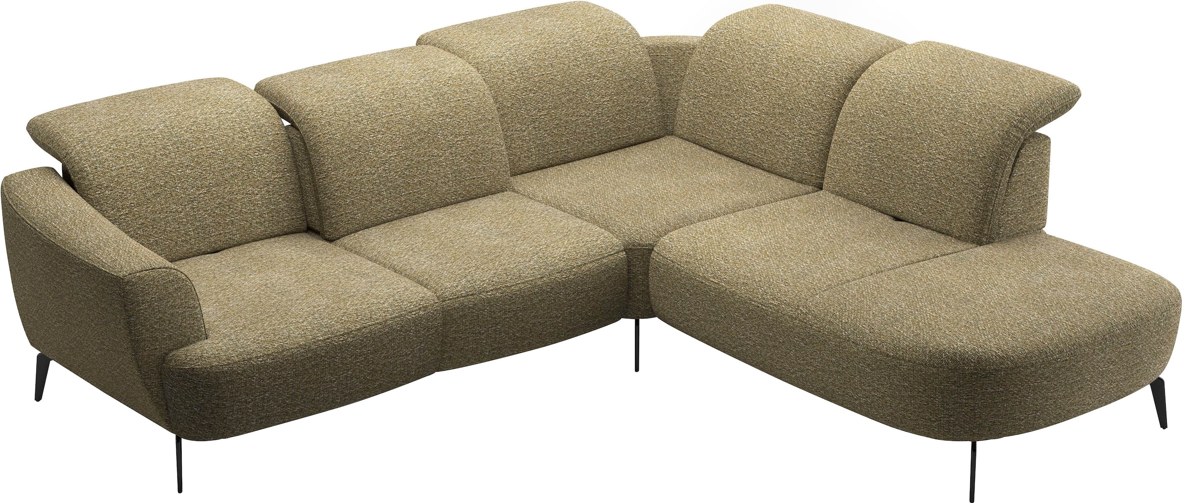 sit&more Ecksofa »Zoe«, ink.Sitztiefenverstellung, wahlweise mit Kopfteilverstellung