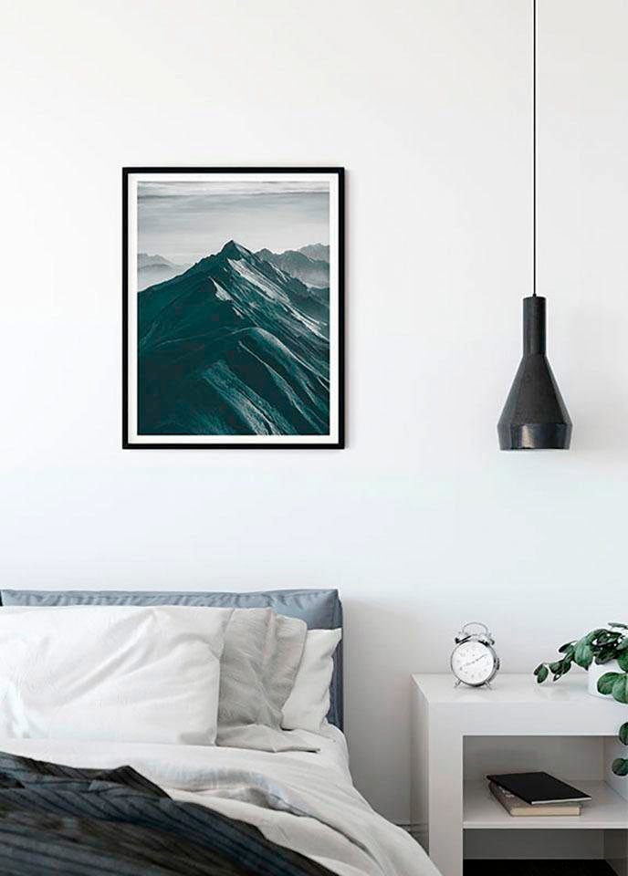 Komar Bild »Mountain Top«, Natur, (1 St.), Wandbild zur Dekoration - ohne Rahmen