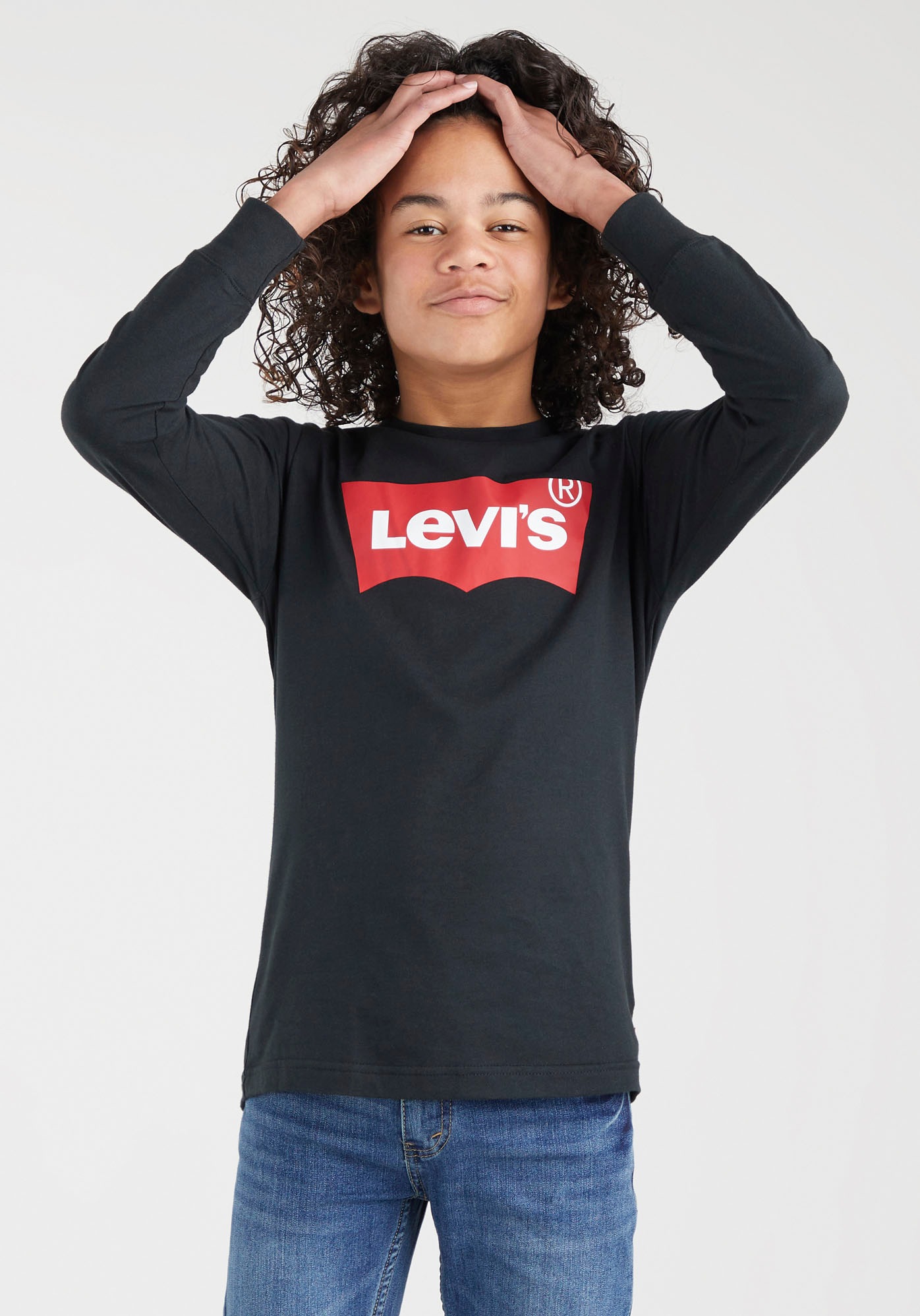 Levi's® Kids Langarmshirt »L/S BATWING TEE«, for BOYS