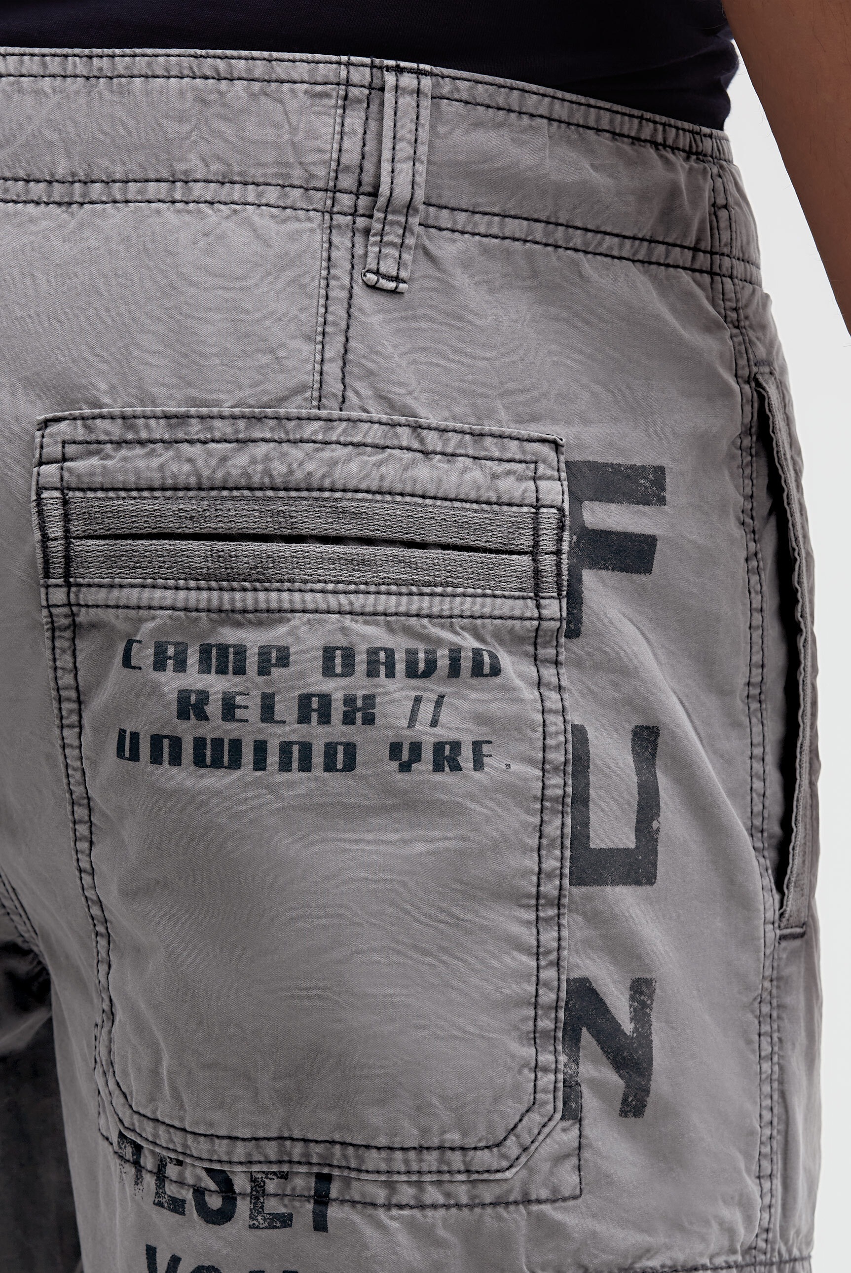 CAMP DAVID Shorts  aus Baumwolle