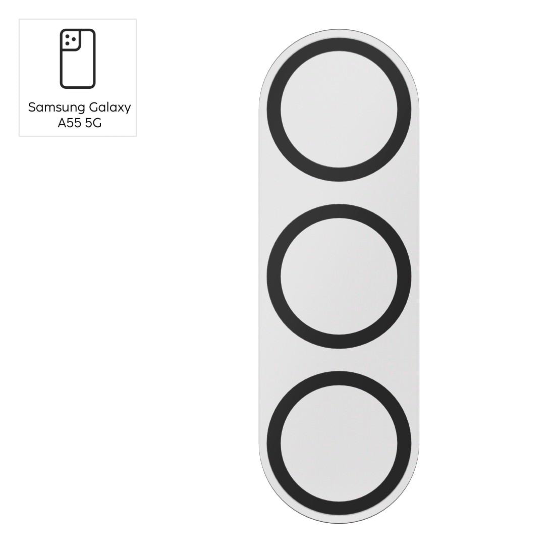 Hama Kameraschutzglas »Kameraschutz für Samsung Galaxy A55 5G (Panzerglas Handykamera, 9H)«, für Samsung Galaxy A55 5G, stoßfest, kratzfest, robust