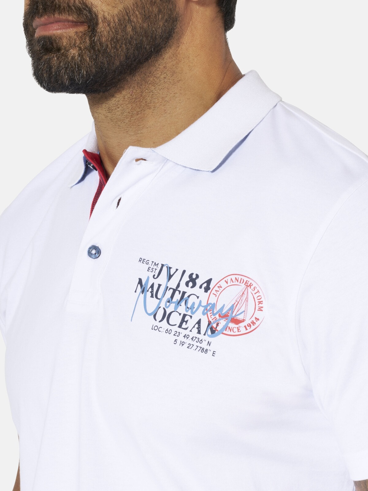 Jan Vanderstorm Poloshirt »Doppelpack Poloshirt DAGFINN«