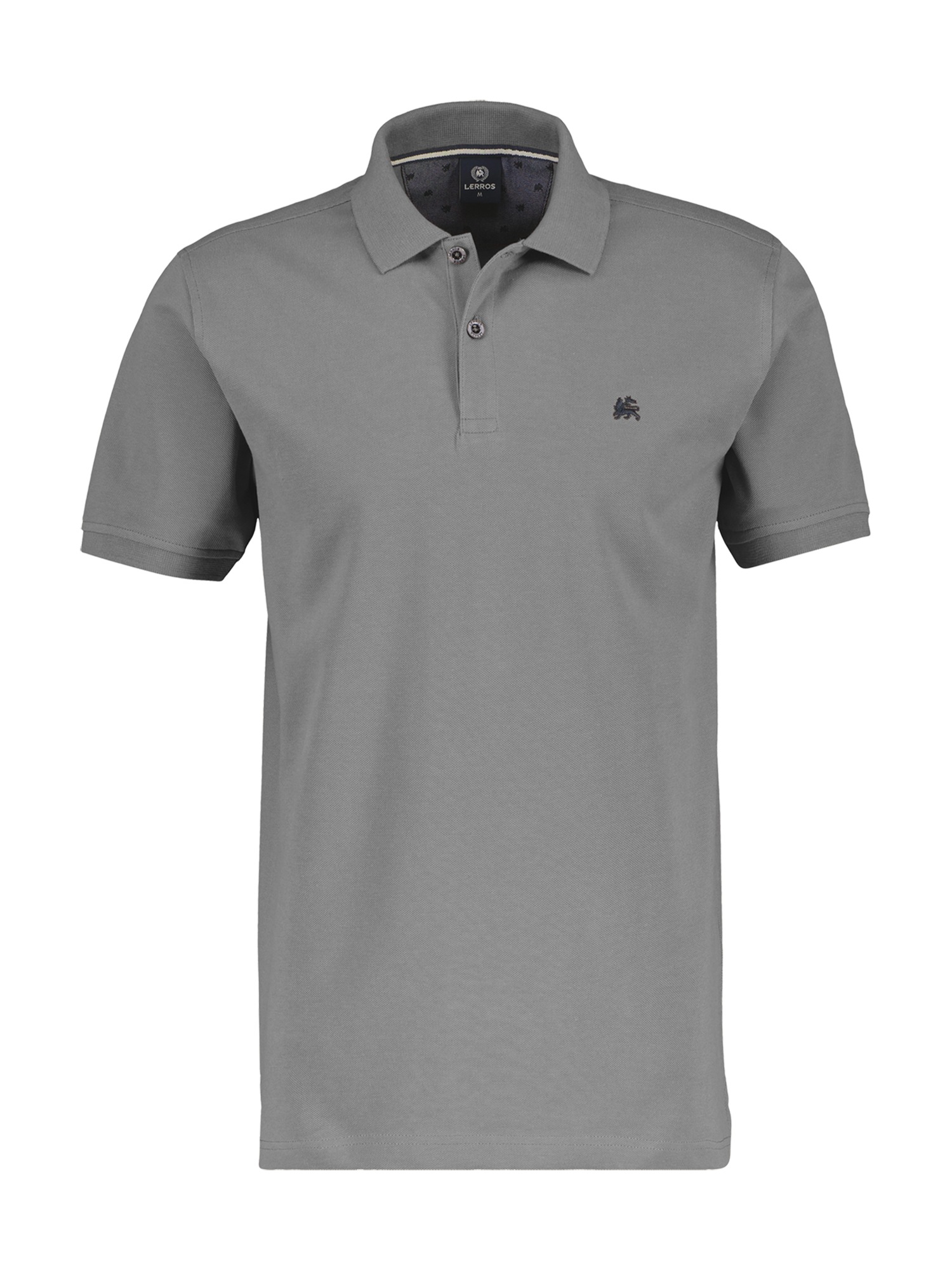 LERROS Herren Poloshirt "Basic Poloshirt in den Grössen 3XL bis 6XL", grau, Gr. 5XL, 100% Baumwolle, Shirts