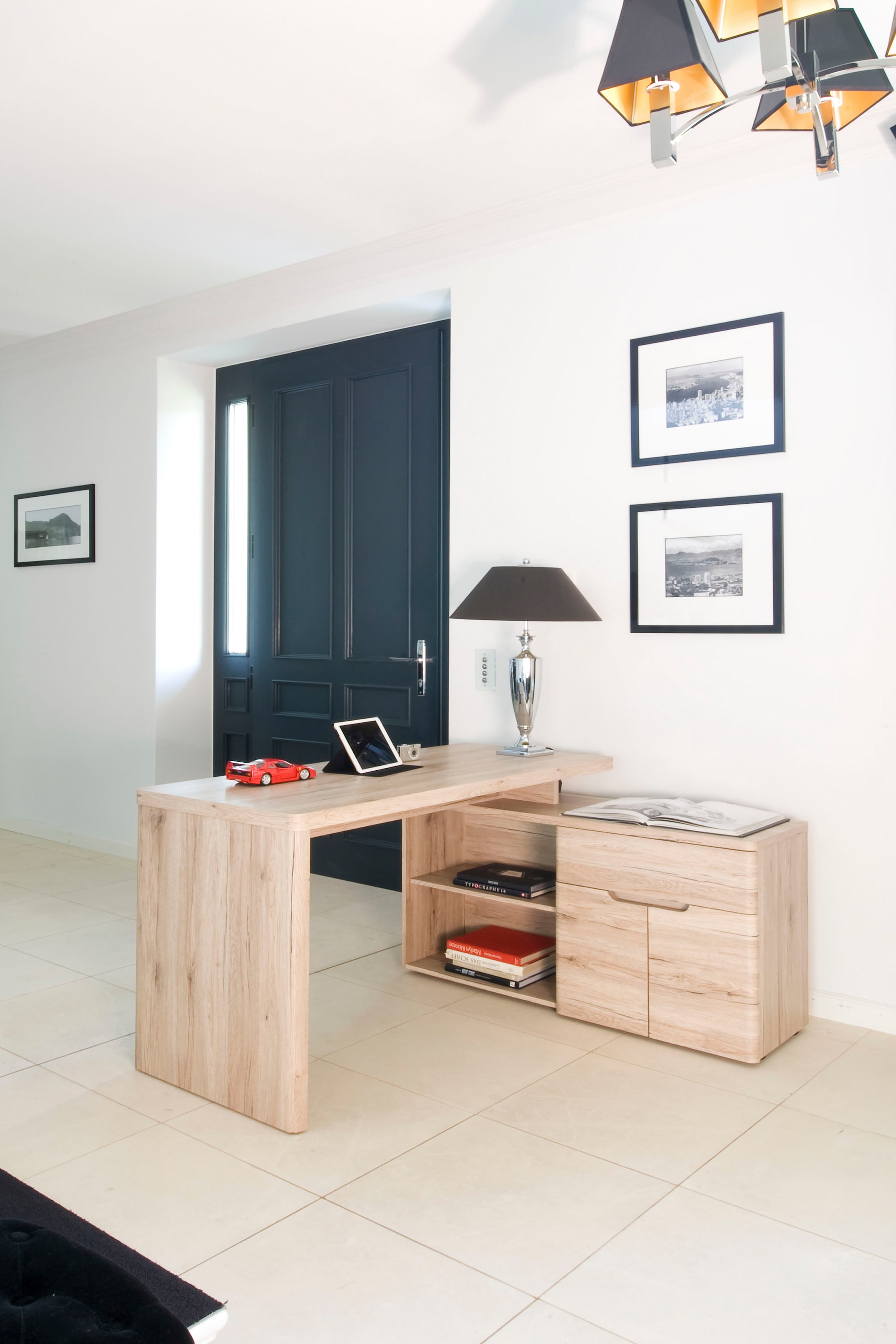 Jahnke Eckschreibtisch "CU-LIBRE 150 E" 1 Stk. tlg. wechselseitig montierba günstig online kaufen