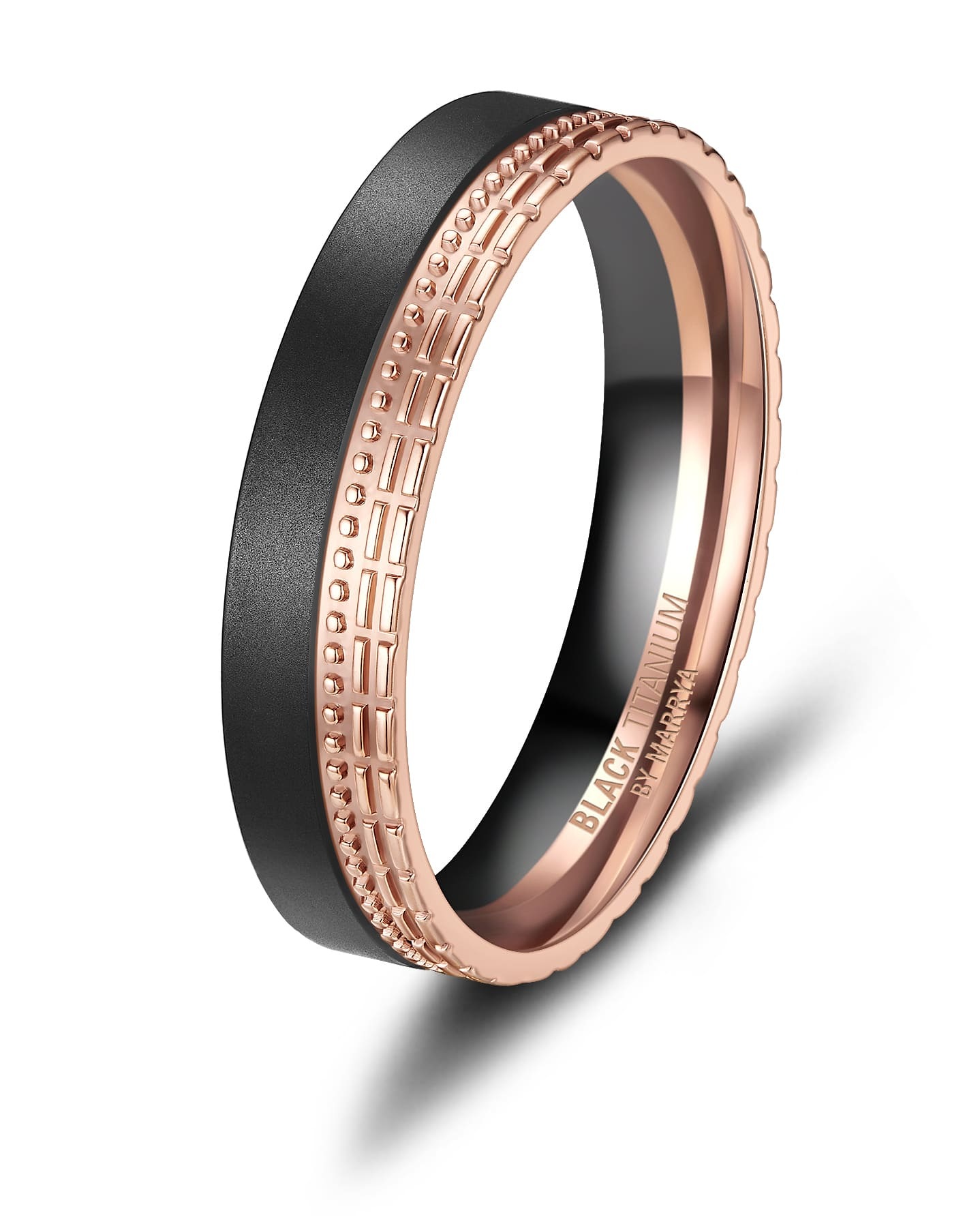 Marrya Partnerring »BLACK TITANIUM by MARRYA«