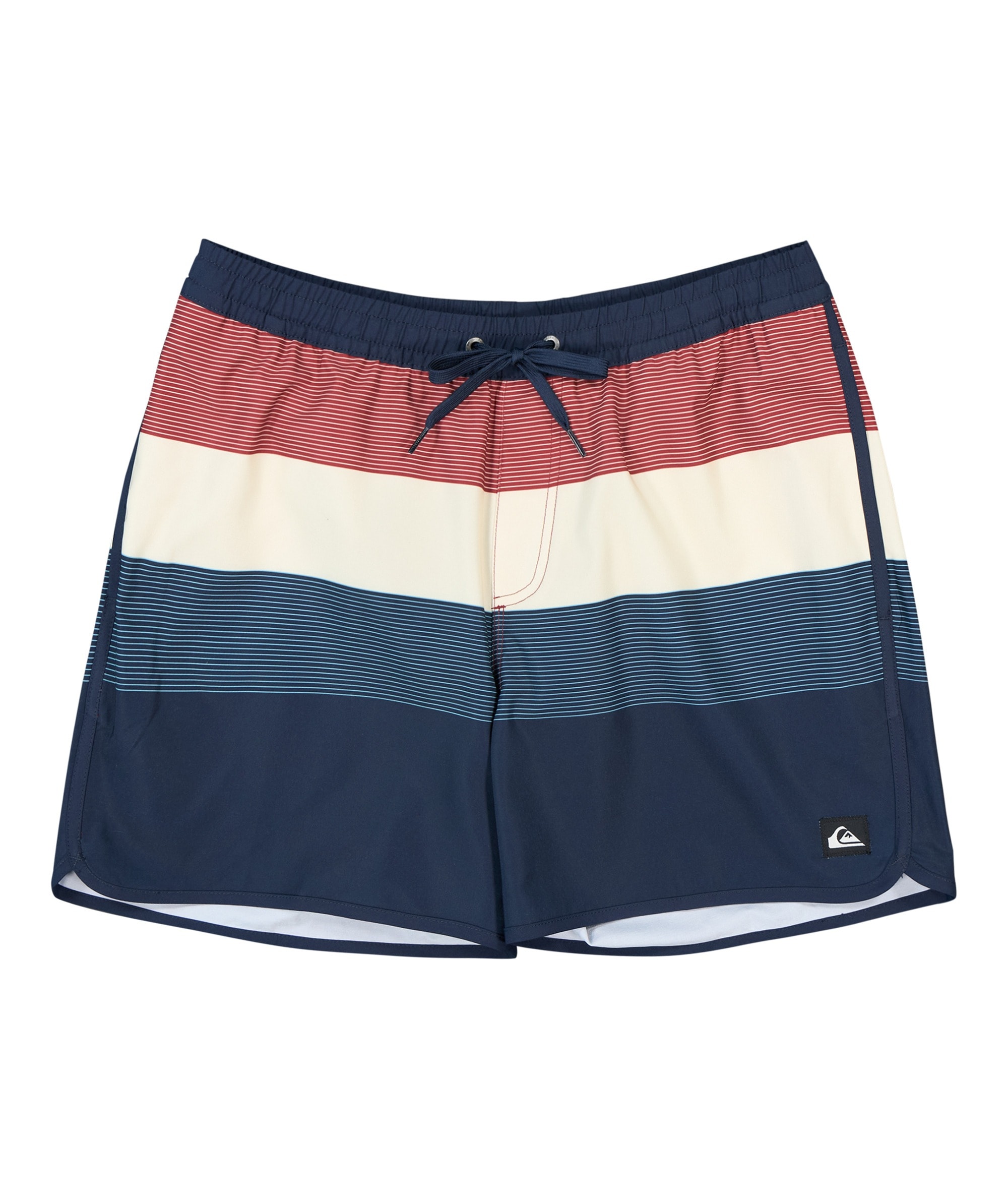 Quiksilver Badeshorts »STRETCH SCALLOP VOLLEY 16« bequeme Passform, schnell trocknendes Material, PFC FREE Technologie