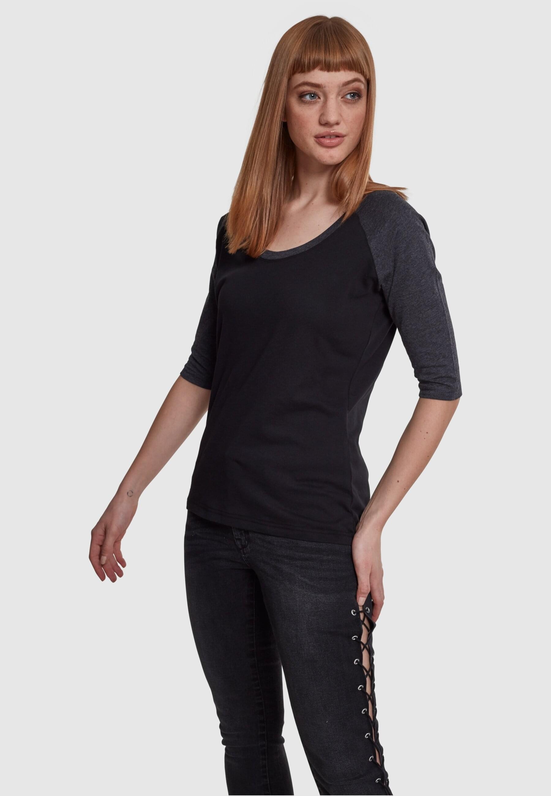 URBAN CLASSICS T-Shirt »Damen 3/4 BAUR online | tlg.) Tee«, Raglan kaufen Contrast (1 Ladies