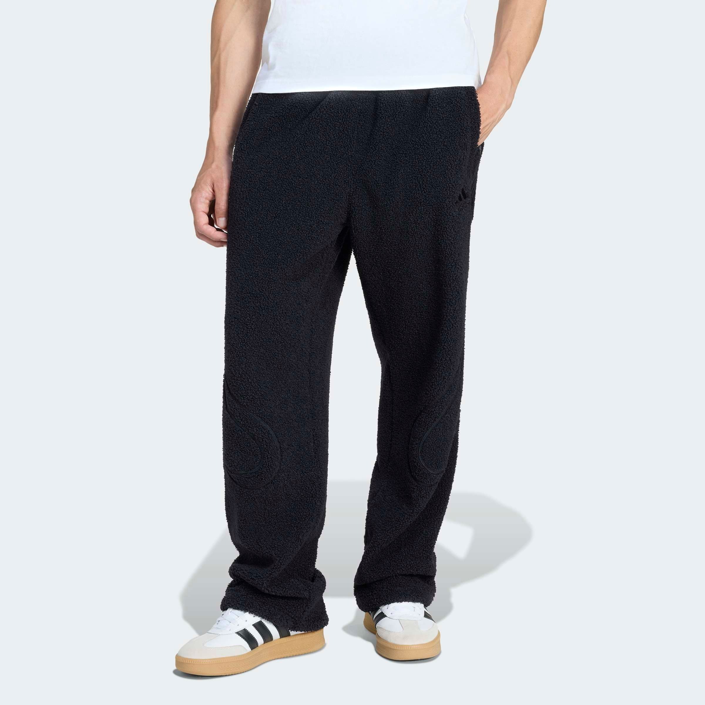 adidas Originals Sporthose "TG BORG TP" Polarfleece Material, locker geschn günstig online kaufen