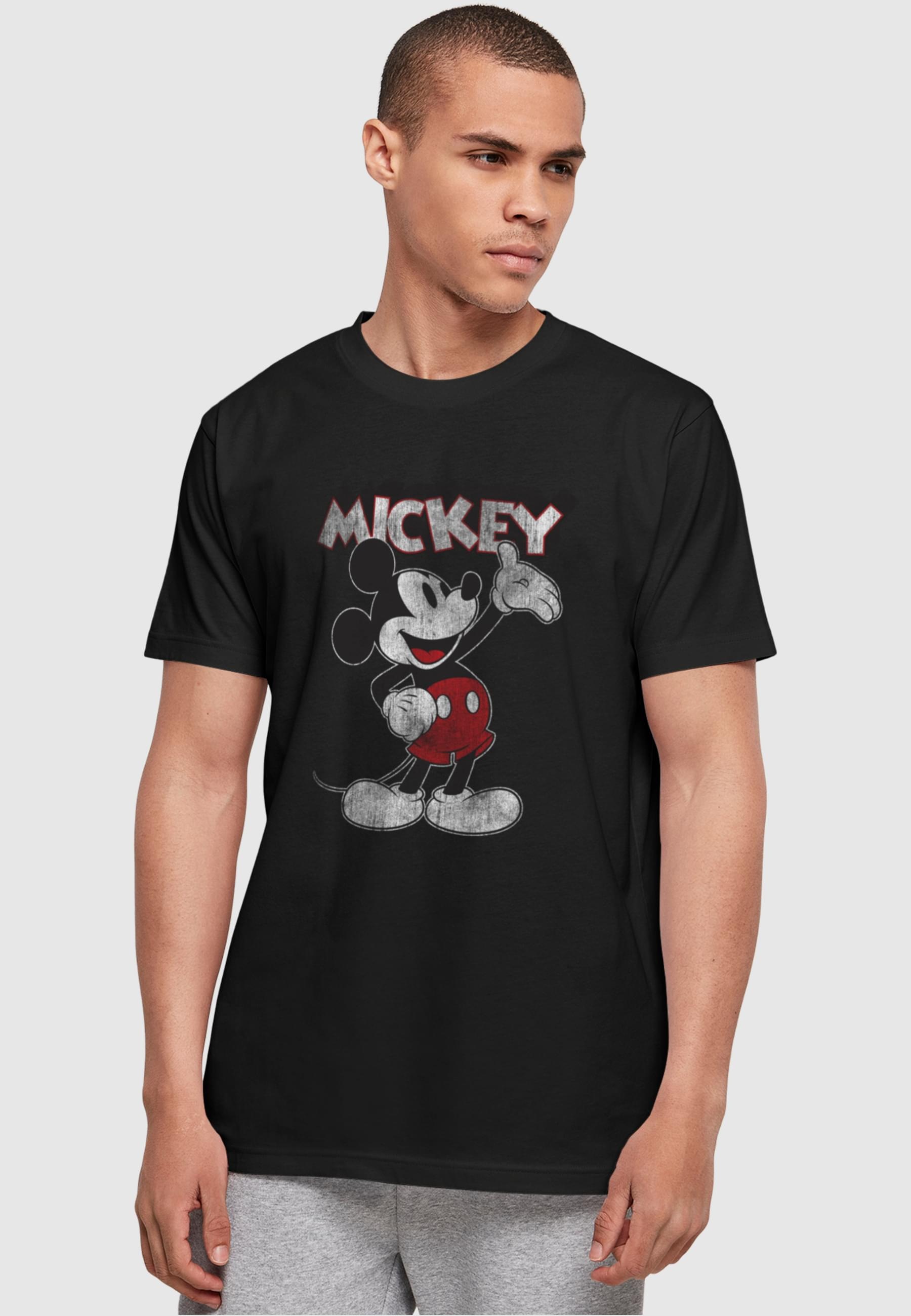 ABSOLUTE CULT T-Shirt »ABSOLUTE CULT Herren Mickey Mouse - Presents Basic T-Shirt«, (1 tlg.)