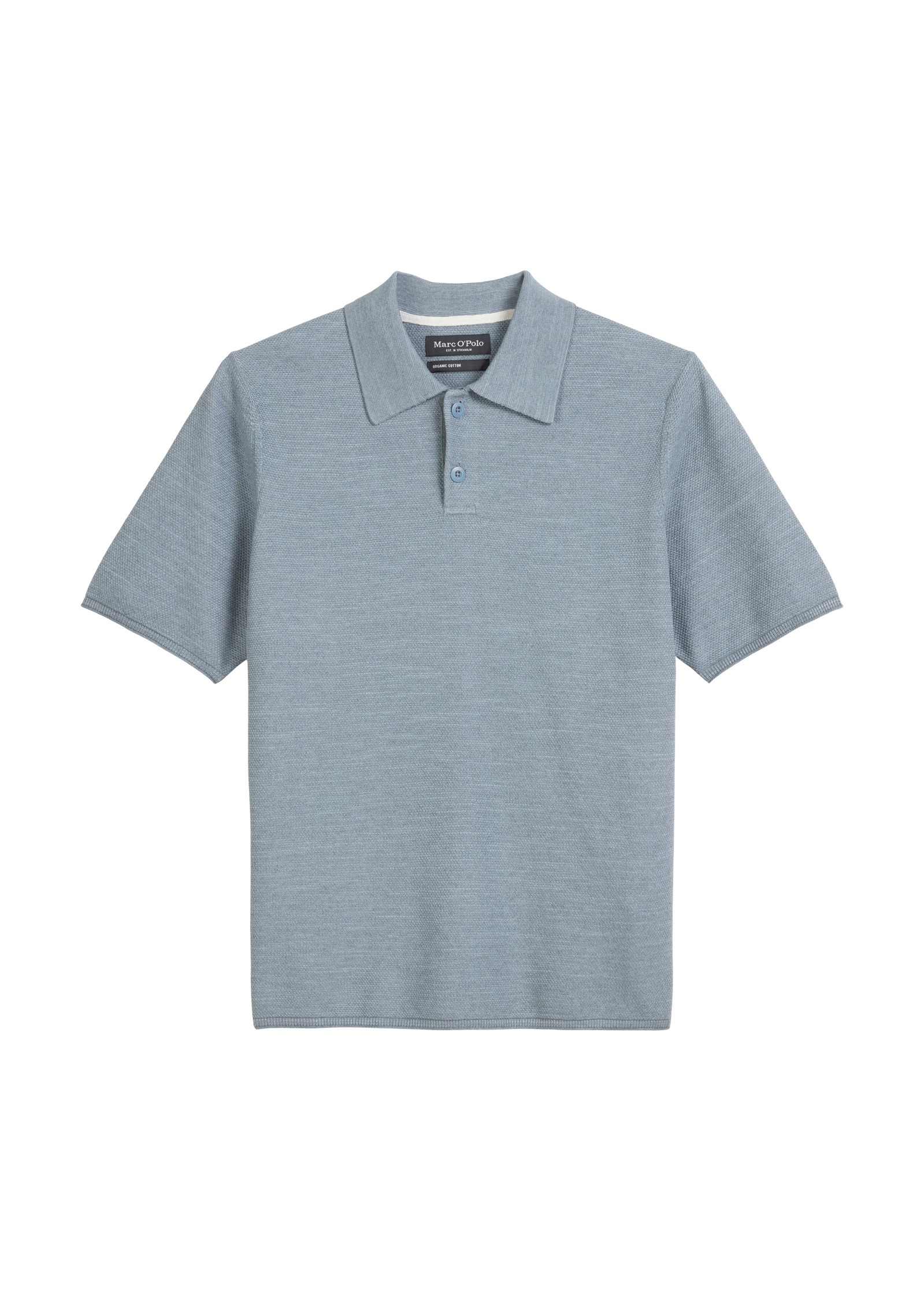 Marc O'Polo Kurzarmpullover »aus reiner Bio-Baumwolle«
