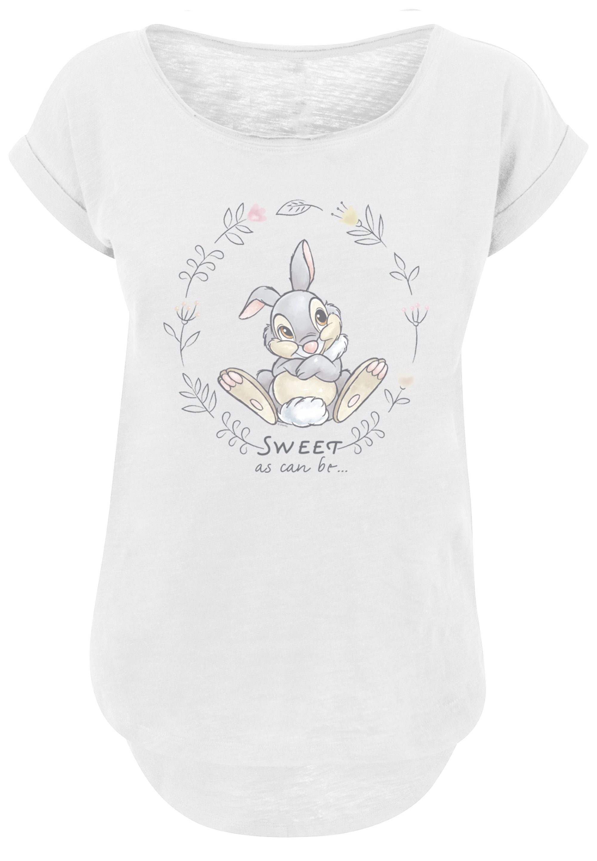 F4NT4STIC T-Shirt »Disney Bambi Klopfer Thumper Sweet As Can Be«, Print  kaufen | BAUR