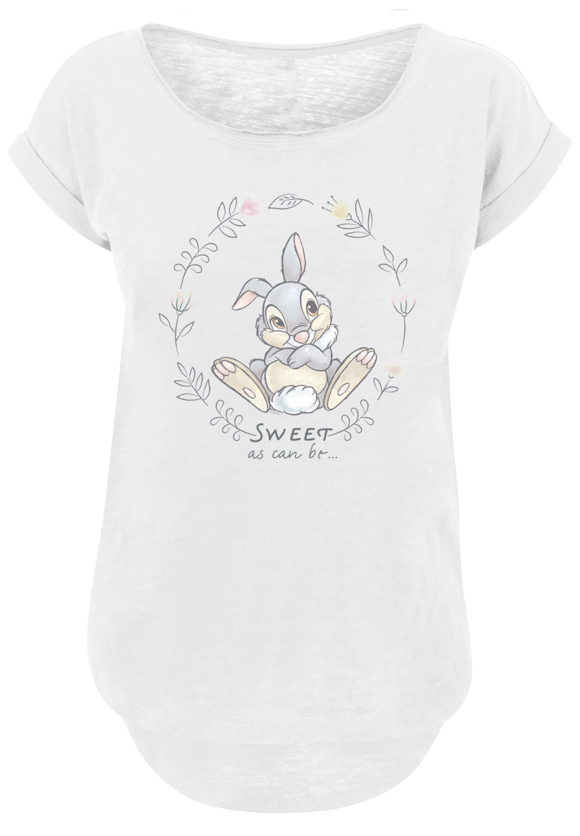 F4NT4STIC T-Shirt "Disney Bambi Klopfer Thumper Sweet As Can Be", Print günstig online kaufen