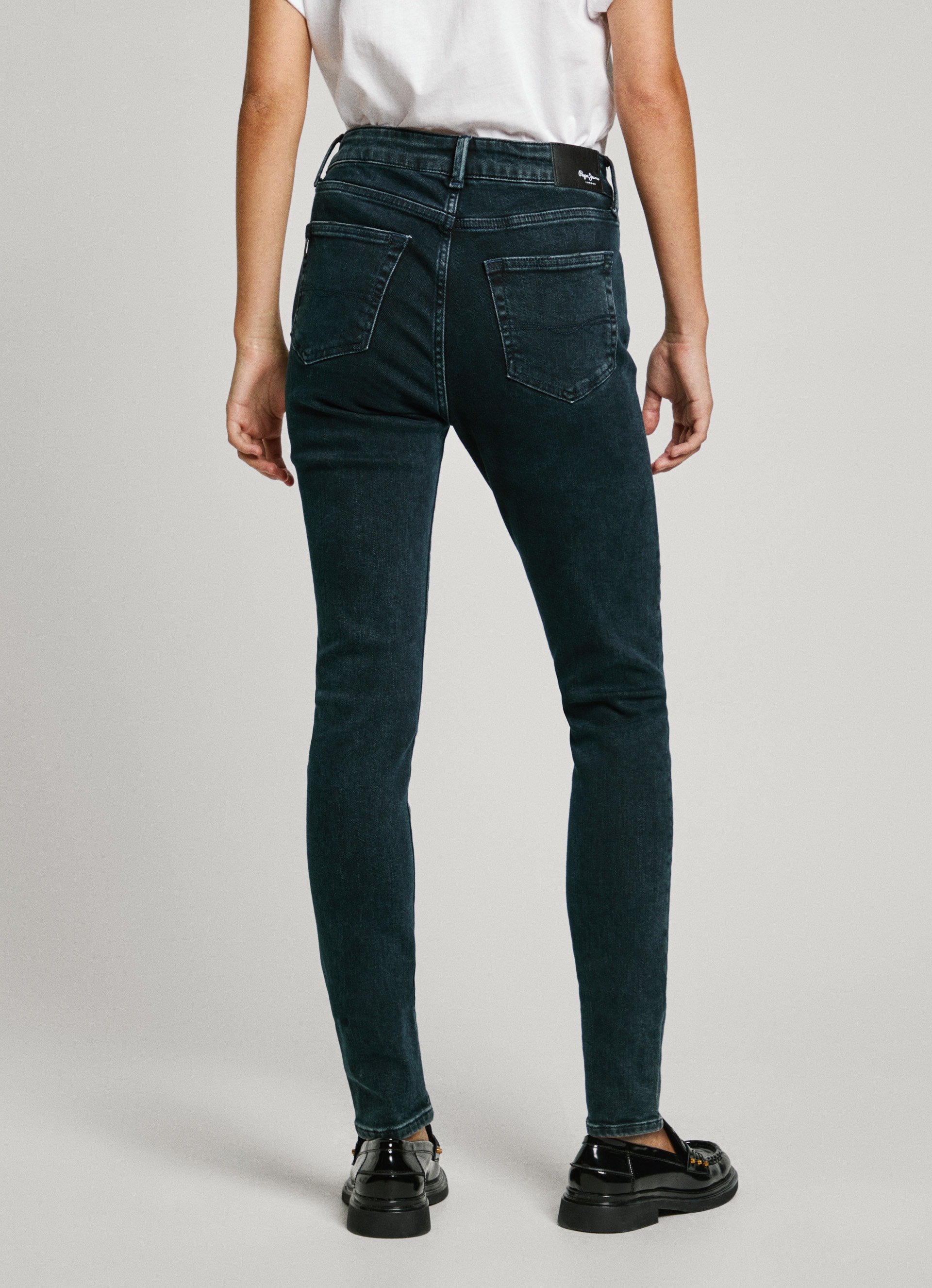 Pepe Jeans Skinny-fit-Jeans "SKINNY JEANS MW", in verschiedenen Waschungen günstig online kaufen