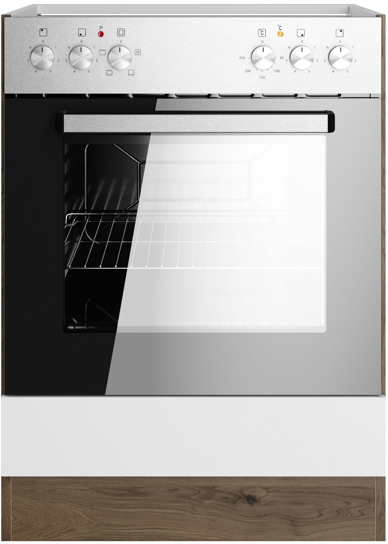 wiho Küchen Herdumbauschrank "Elba" Breite 60 cm