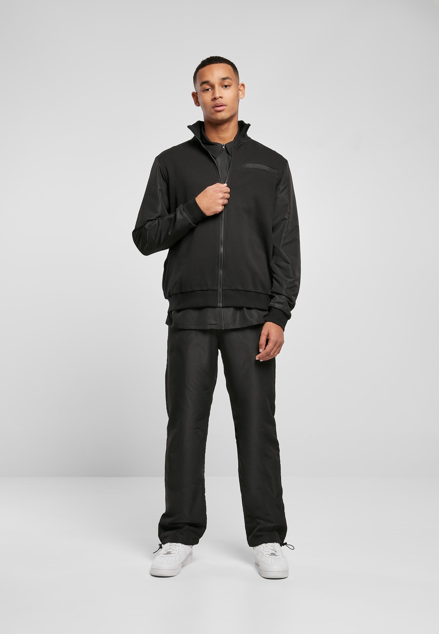 URBAN CLASSICS Anorak »Urban Classics Herren«, (1 St.), ohne Kapuze