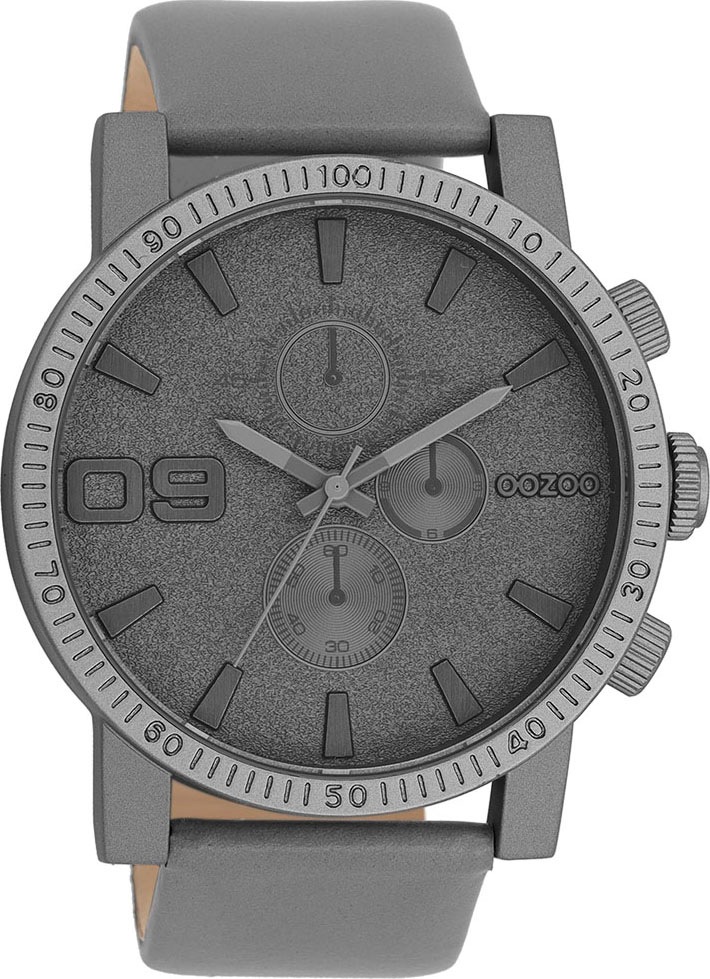 OOZOO Quarzuhr Armbanduhr Herrenuhr Mineralg...