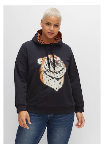 sheego by Joe Browns Kapuzensweatshirt »Große Größen«, mit Animal-Frontdruck kaufen