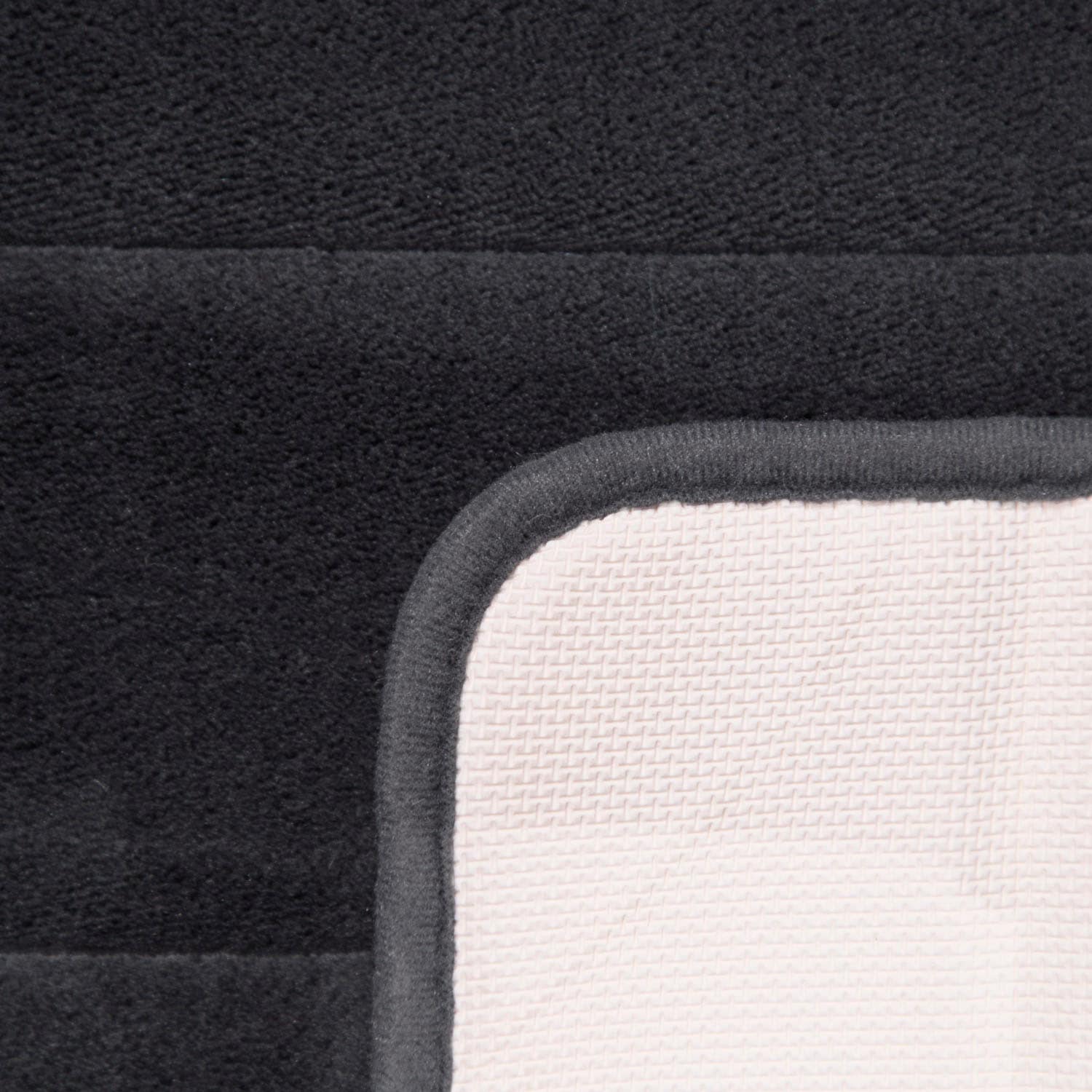 Paco Home Badematte »Corby 252«, Höhe 13 mm, rutschhemmend beschichtet, fußbodenheizungsgeeignet, Badteppich, gestreift, Hoch-Tief Effekt, Memory-Foam Effekt