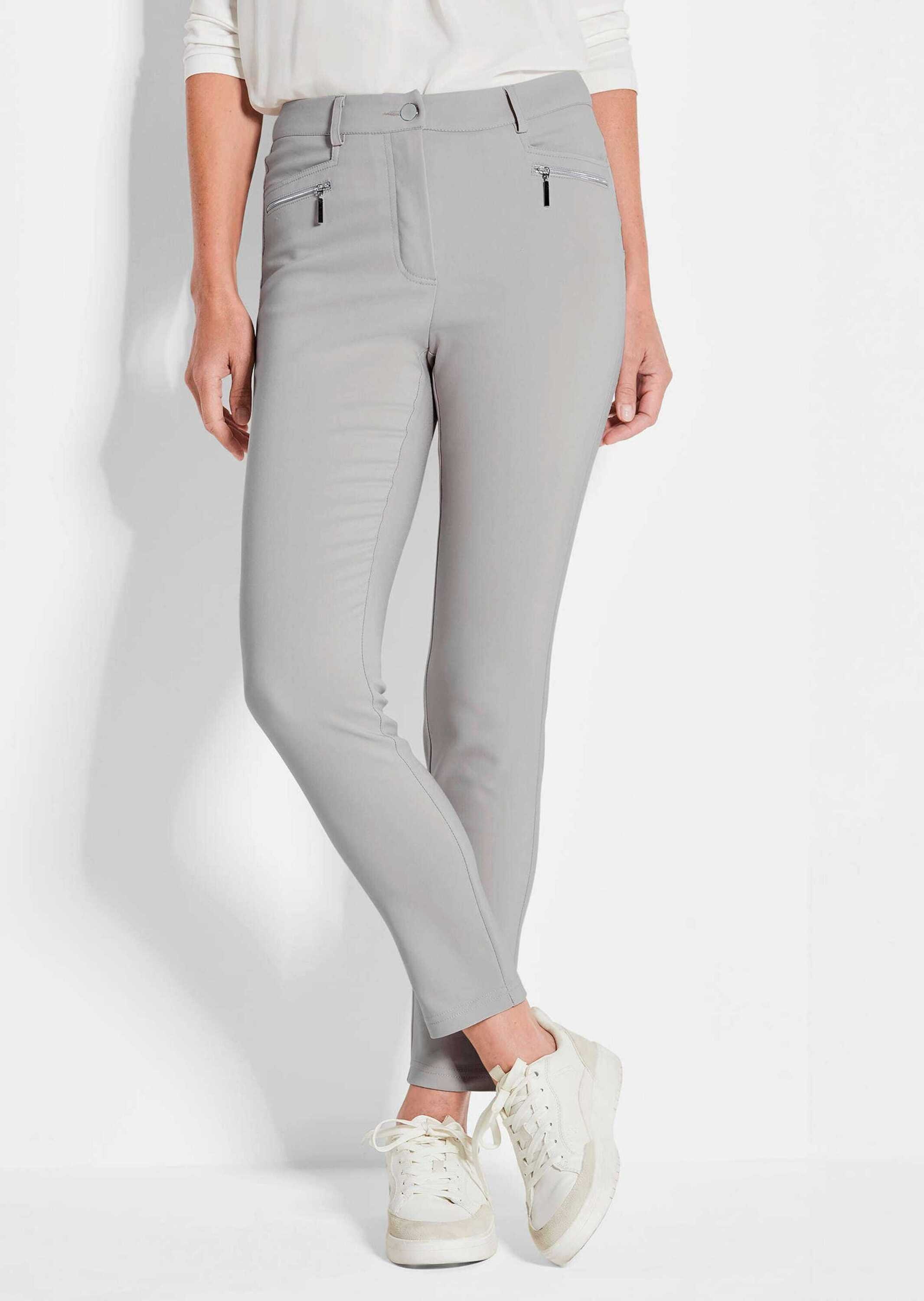 GOLDNER Stretch-Hose »Kurzgröße Lange Schlupfhose BELLA«